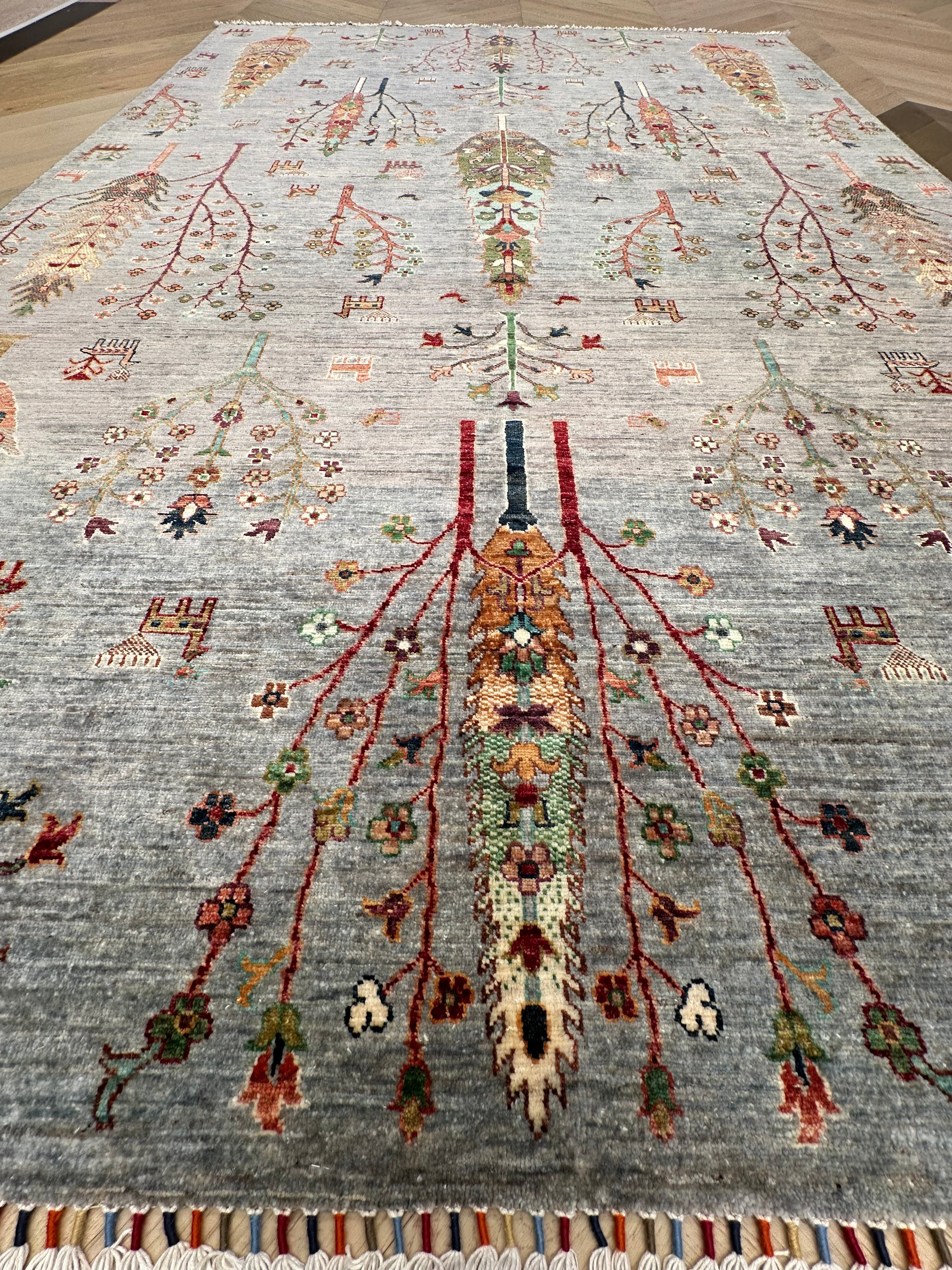 Afghan handmade rug,Chobi. Size:298x204 cm