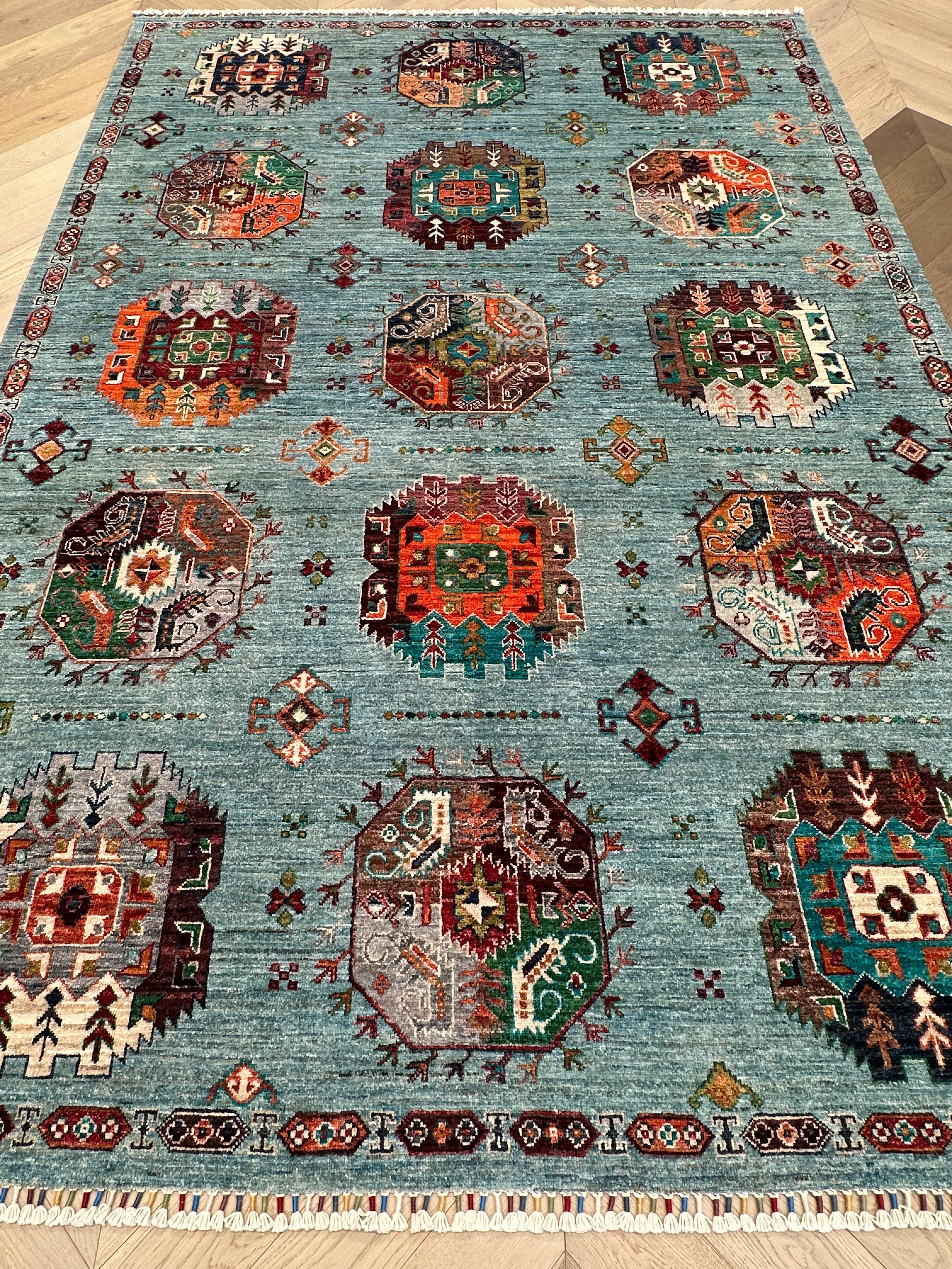 Chobi Afghan Handmade — 2.90 x 2.04