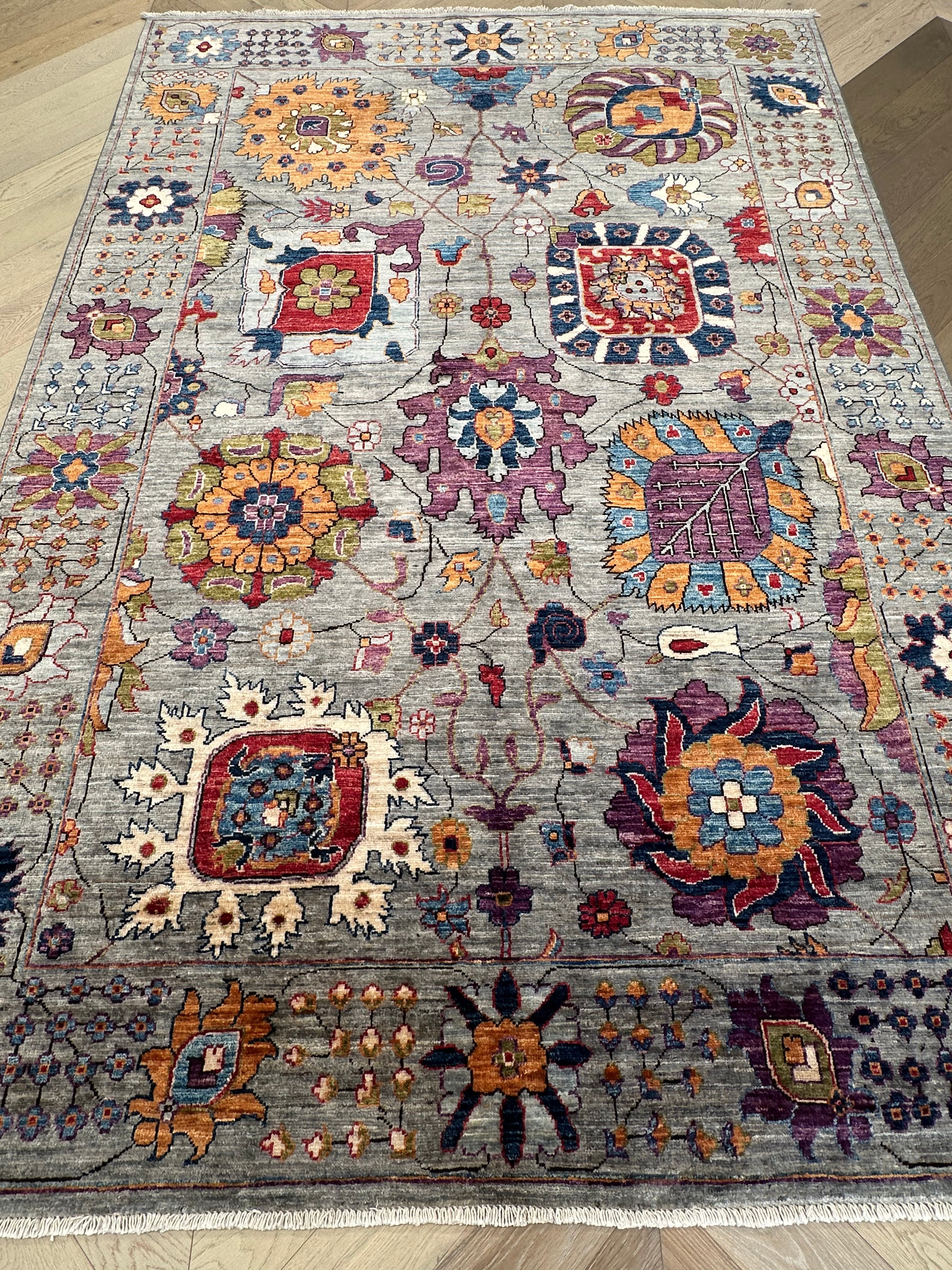 Chobi Afghan Handmade — 2.67 x 1.85