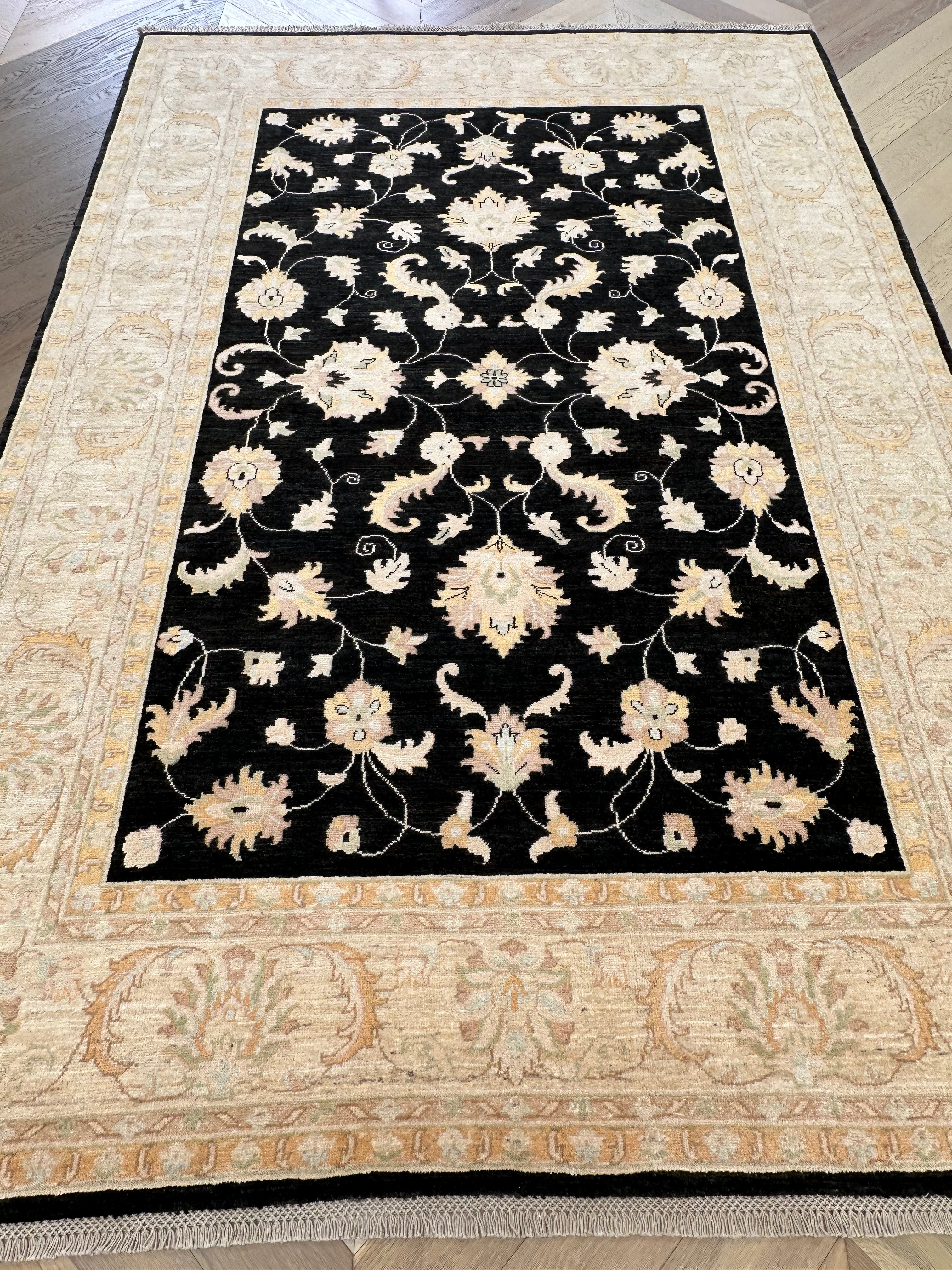 Afghan handmade rug,Chobi. Size:263x182 cm