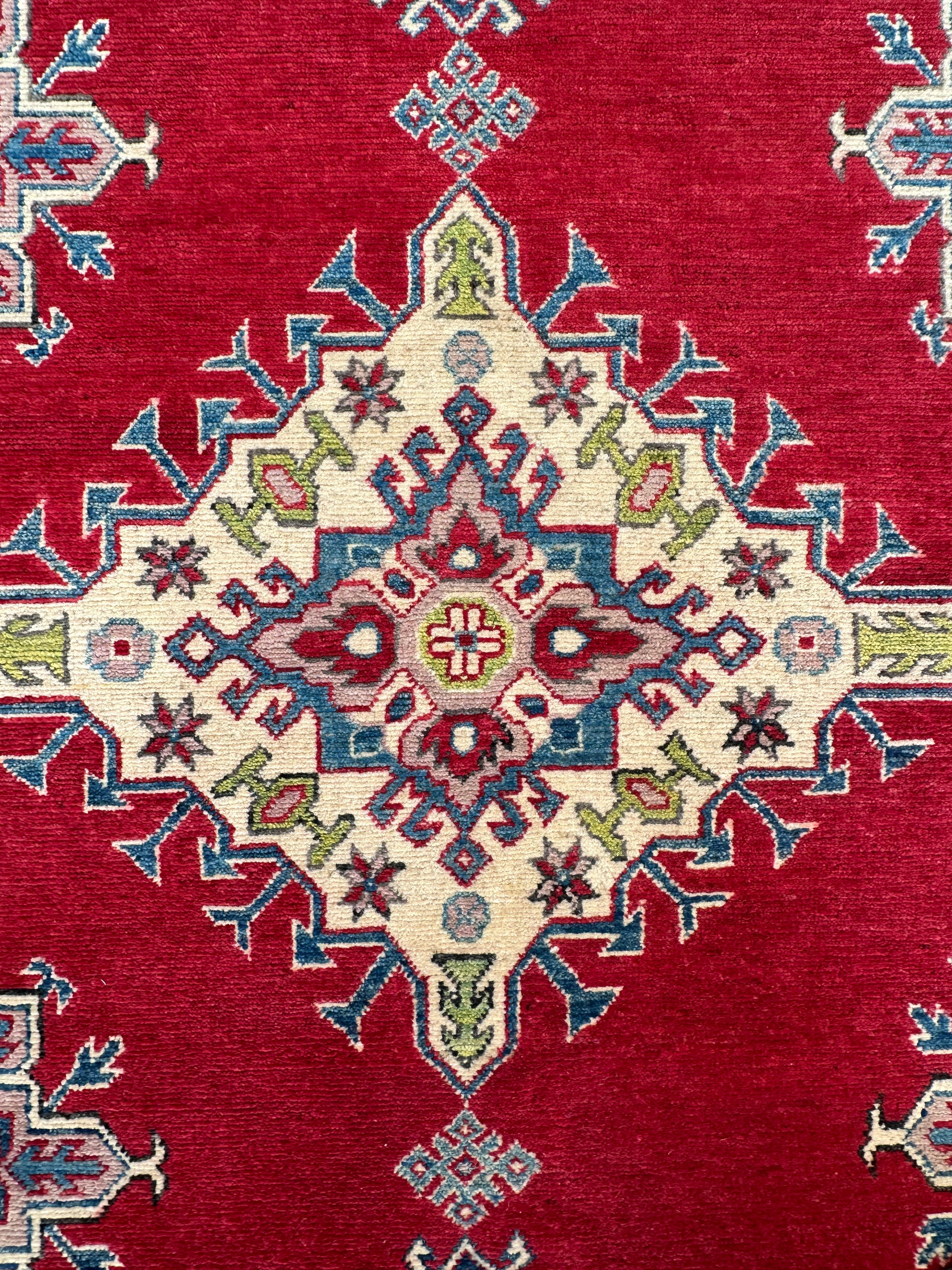 Afghan handmade rug,Chobi. Size:293x203cm
