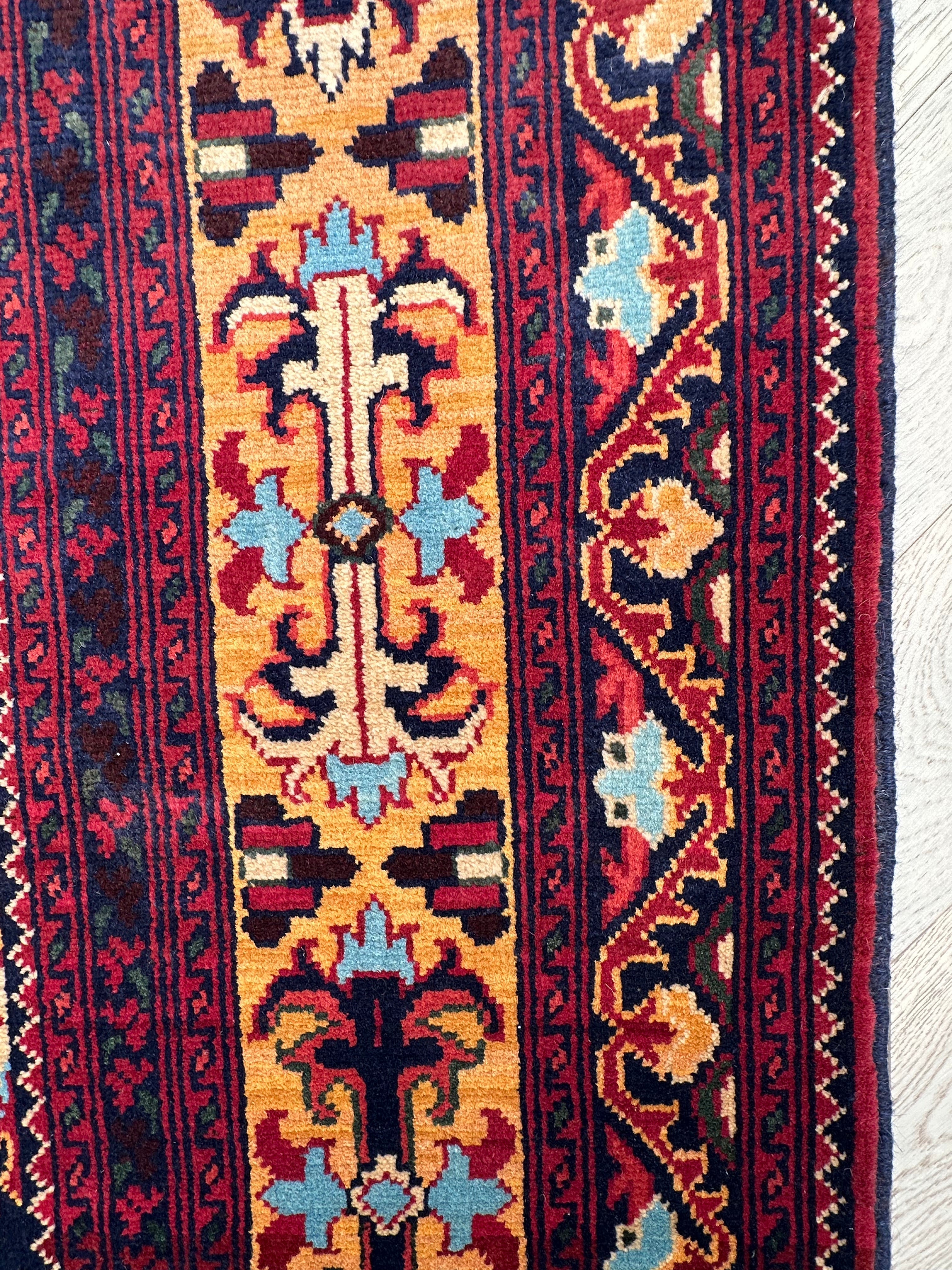 Afghan handmade rug,Chobi. Size:316x205 cm