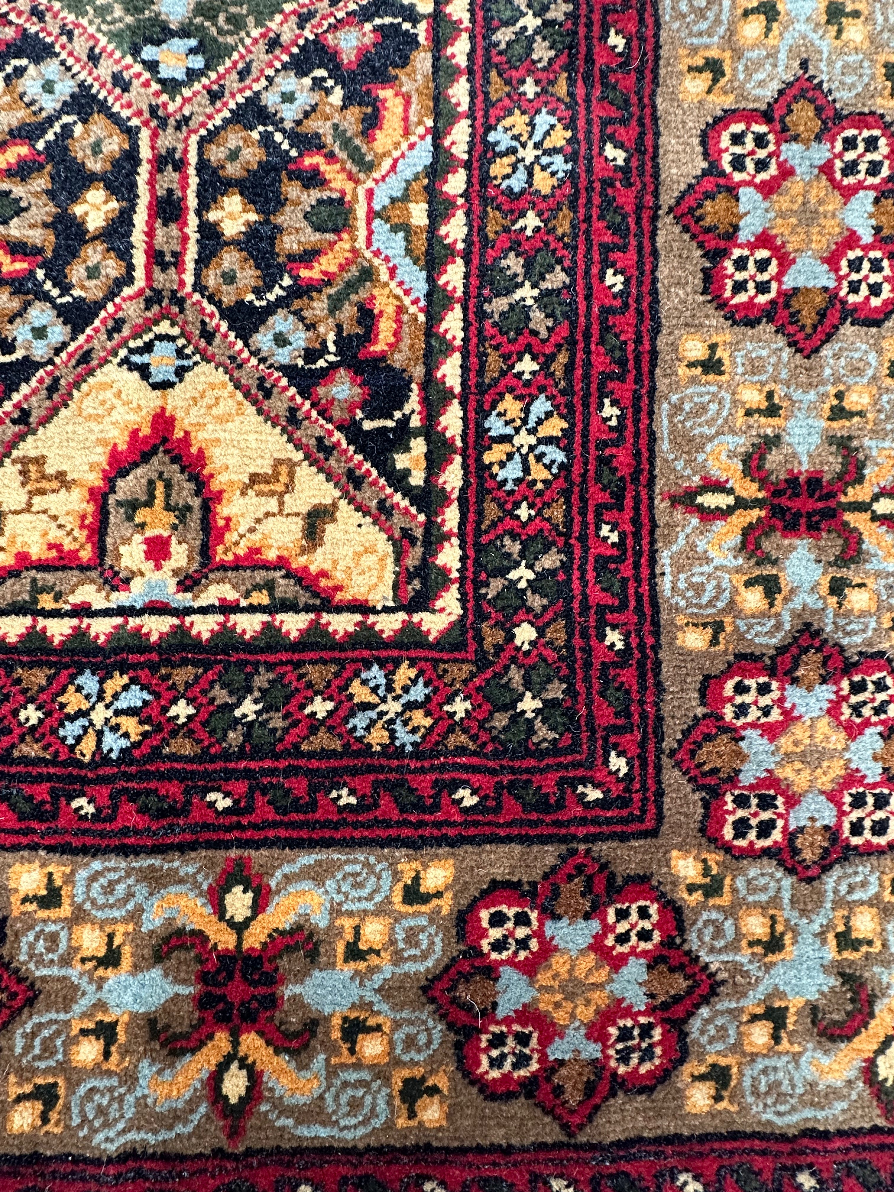 Afghan handmade rug,Chobi. Size:295x205 cm