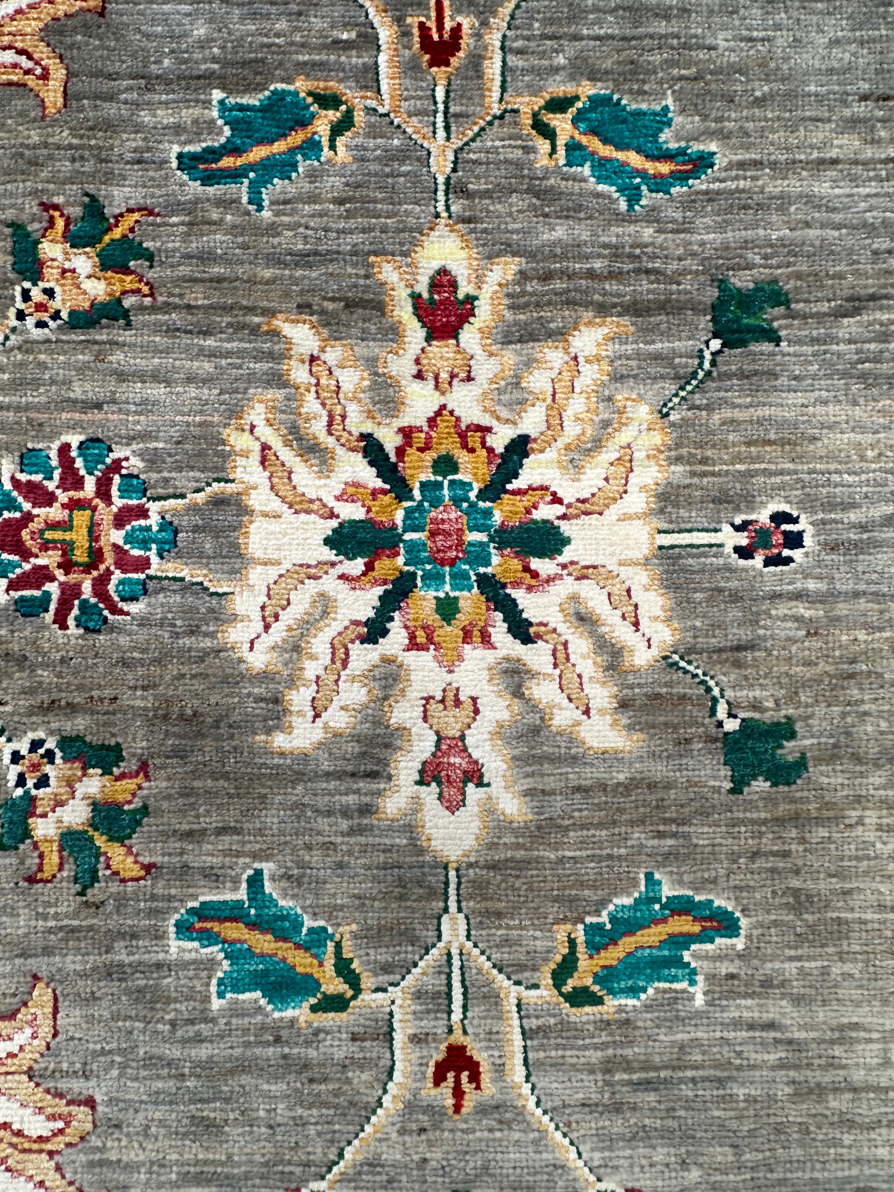 Afghan handmade rug,Chobi. Size:233x167 cm