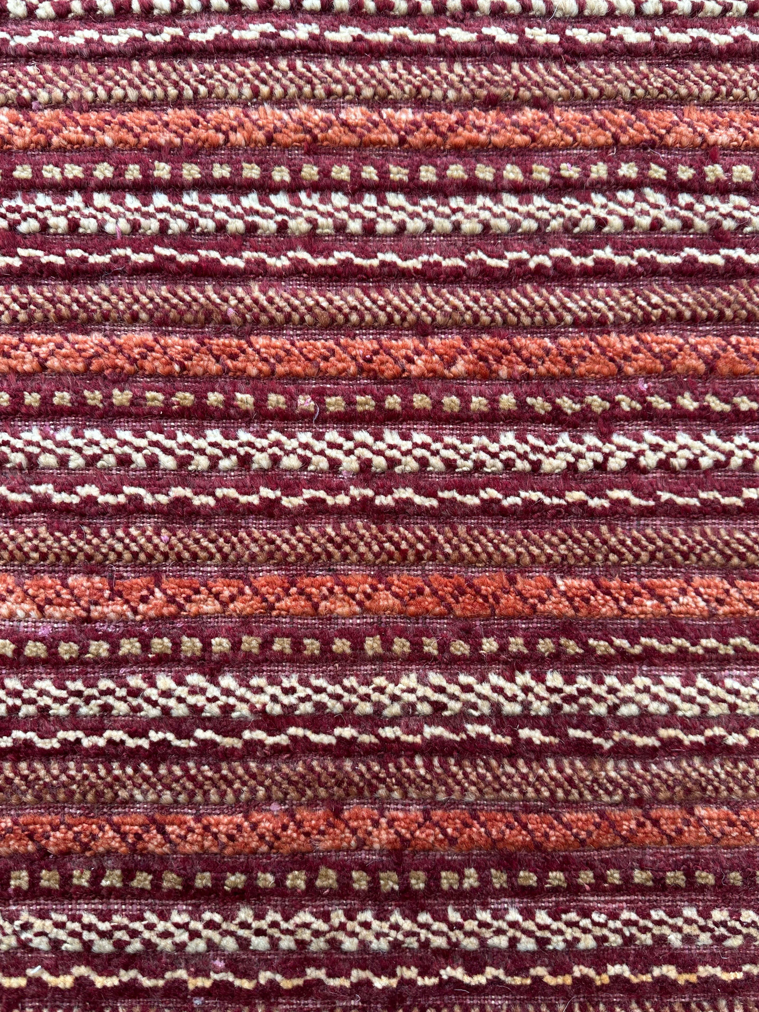 Beige HANDMADE AFGHAN MUSHWANI KILIM | CM |