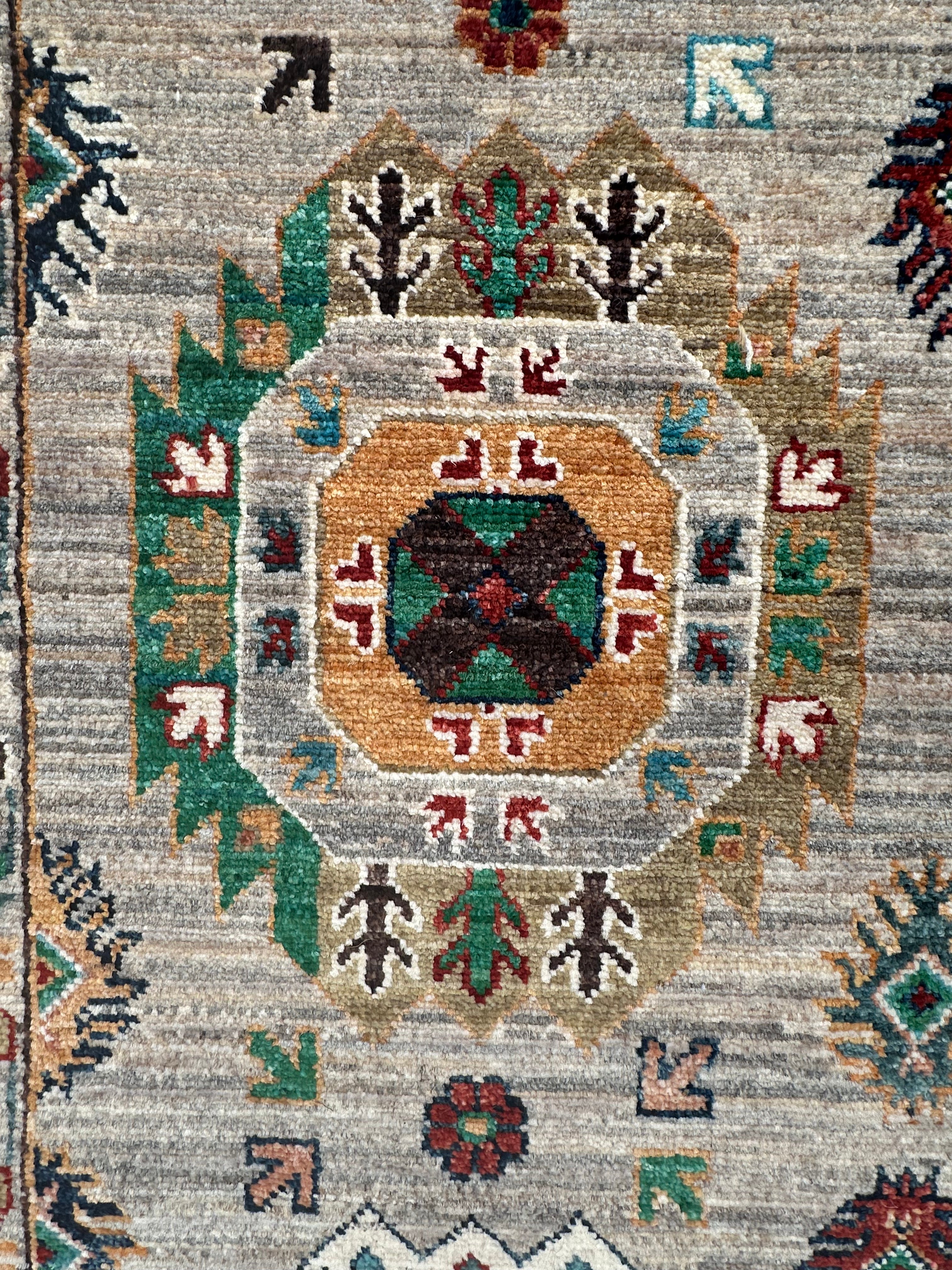 Afghan handmade rug,Chobi. Size:233x167 cm