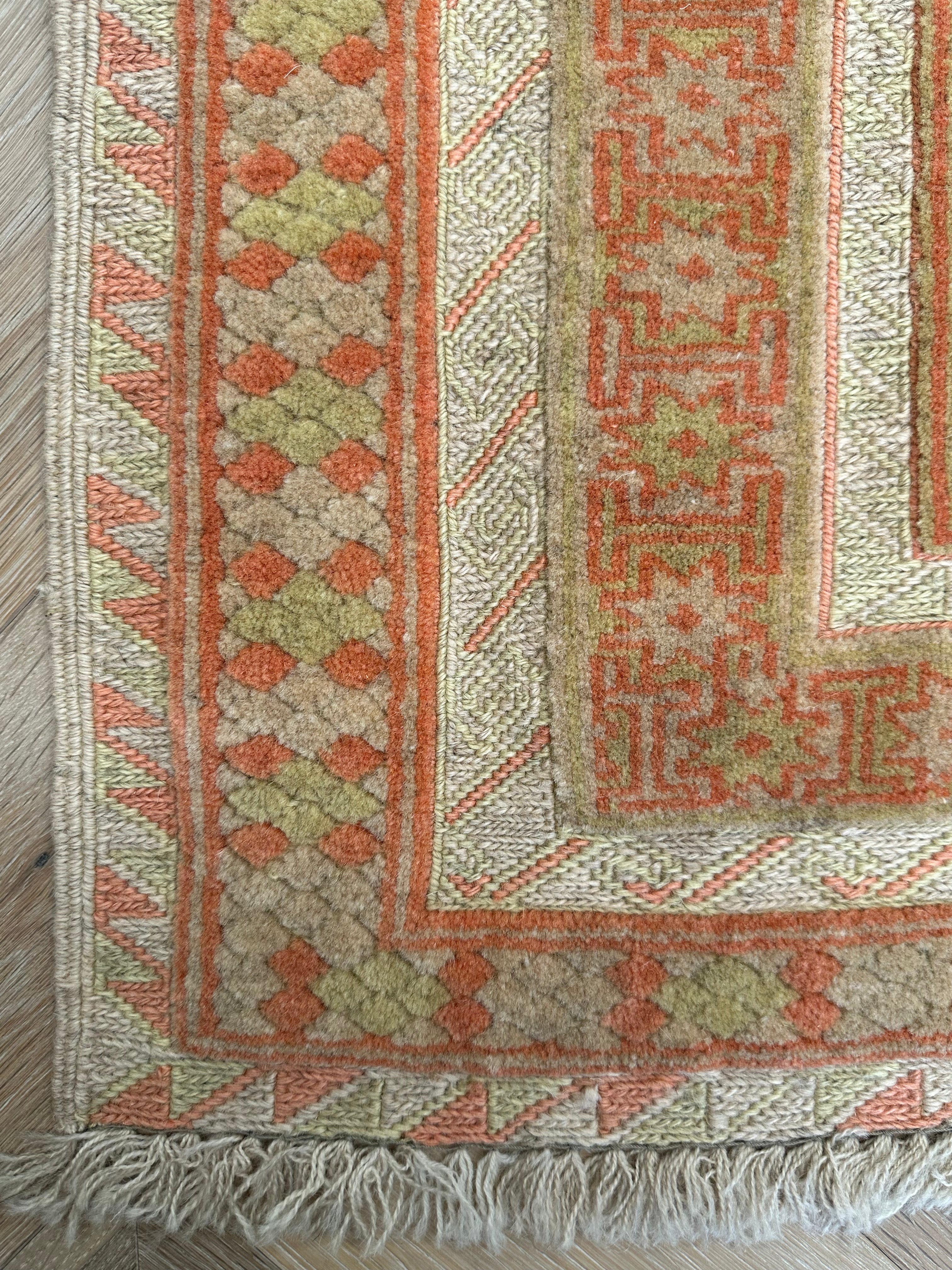 HANDMADE AFGHAN MUSHWANI KILIM | CM|