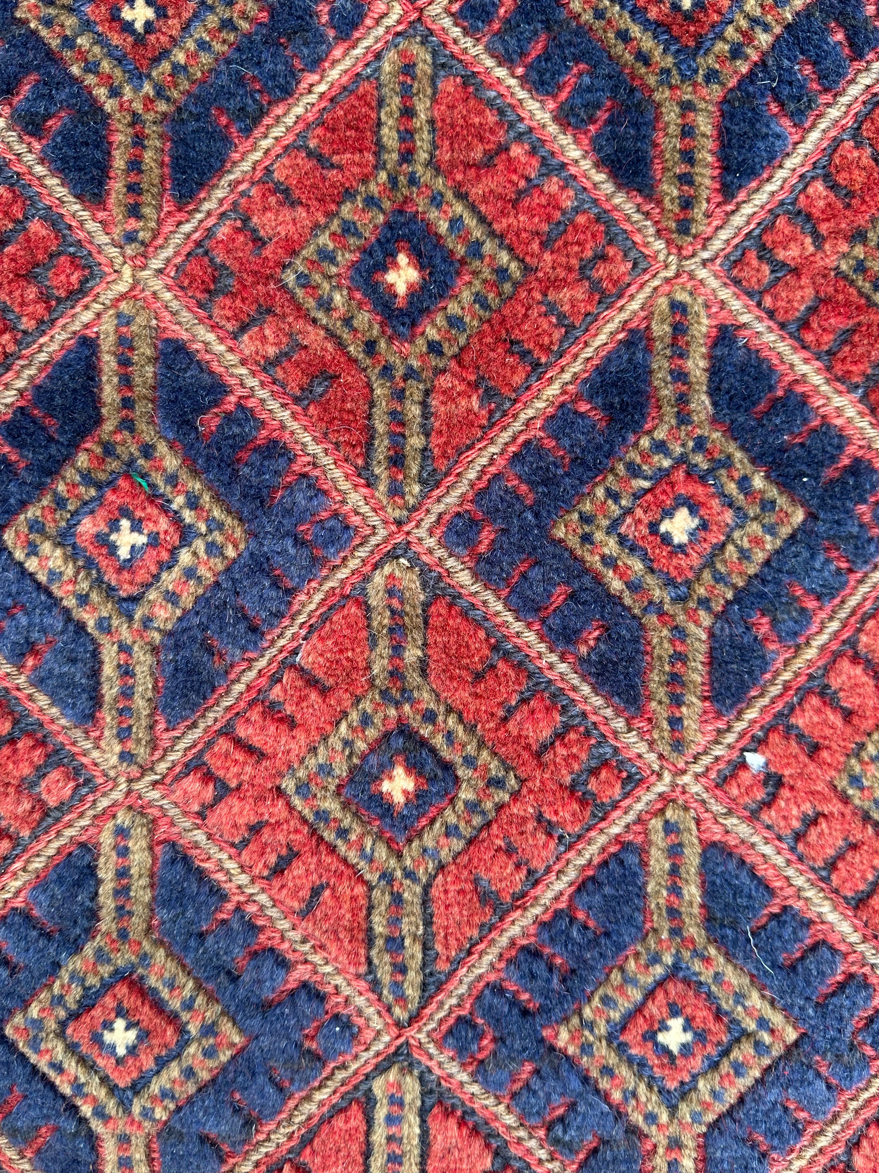 HANDMADE AFGHAN MUSHWANI KILIM | CM|