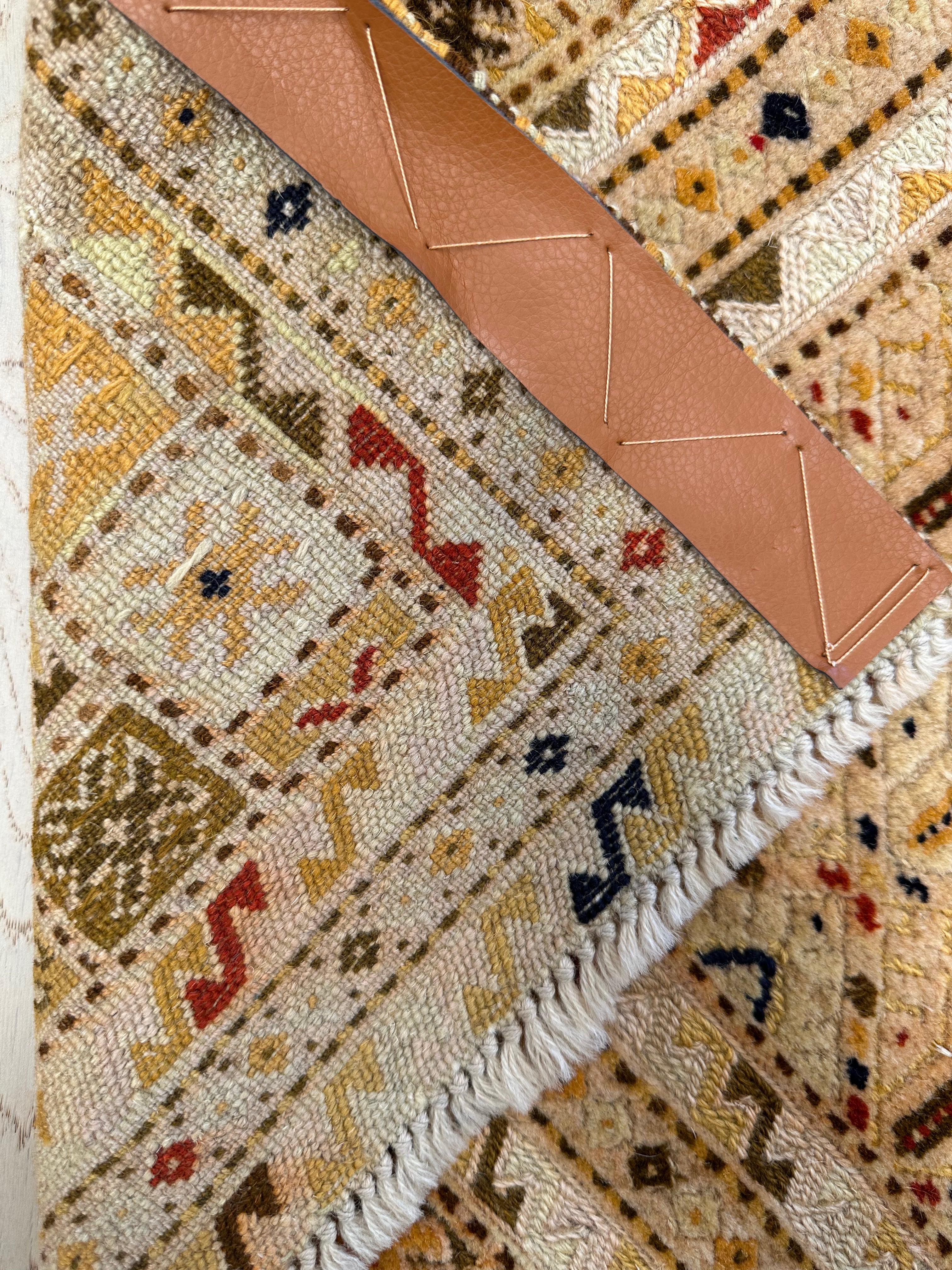 HANDMADE AFGHAN MUSHWANI KILIM | CM|