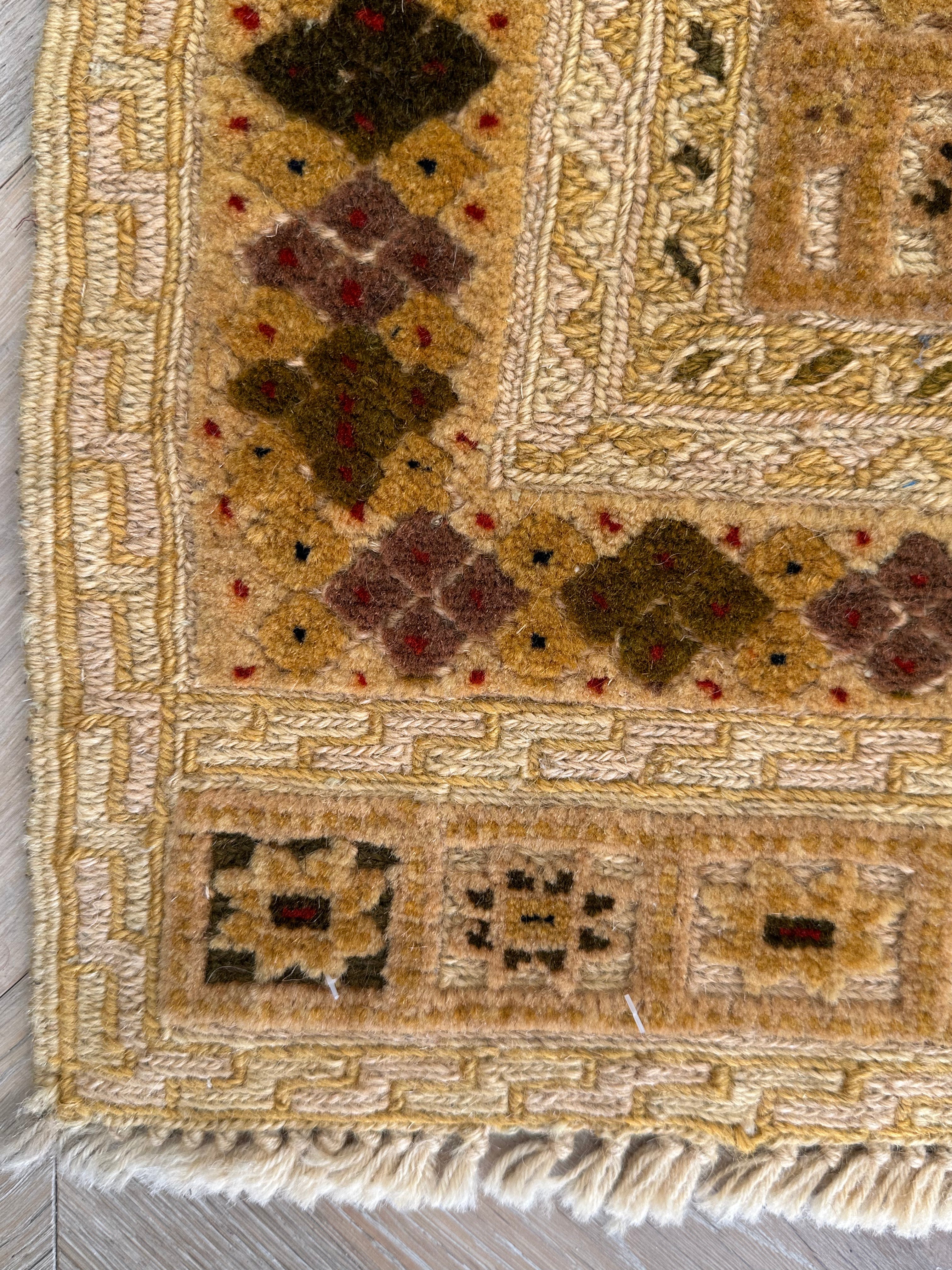 HANDMADE AFGHAN MUSHWANI KILIM | CM|