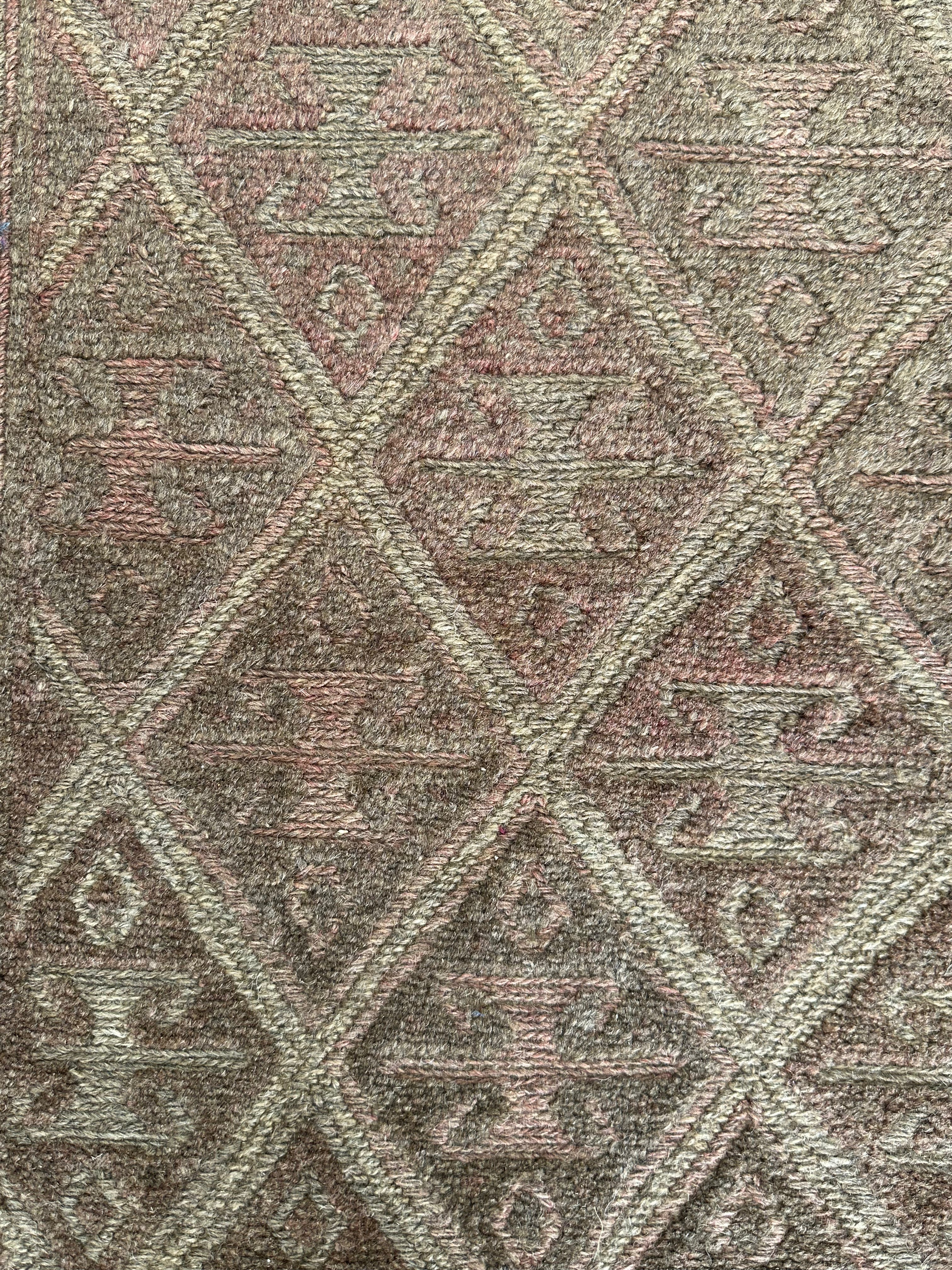 HANDMADE AFGHAN MUSHWANI KILIM | CM|