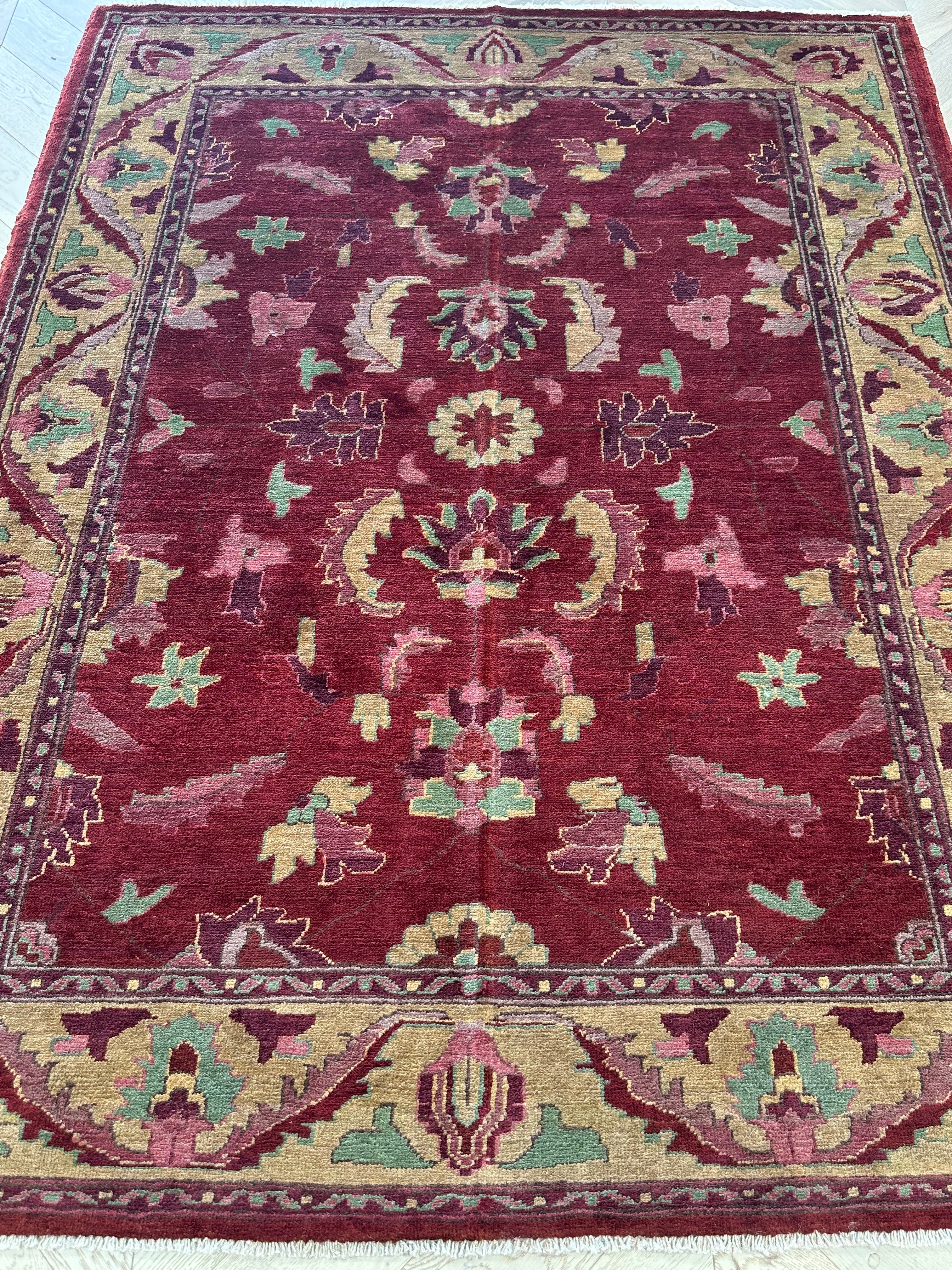 Chobi Afghan Handmade — 1.95 x 1.53
