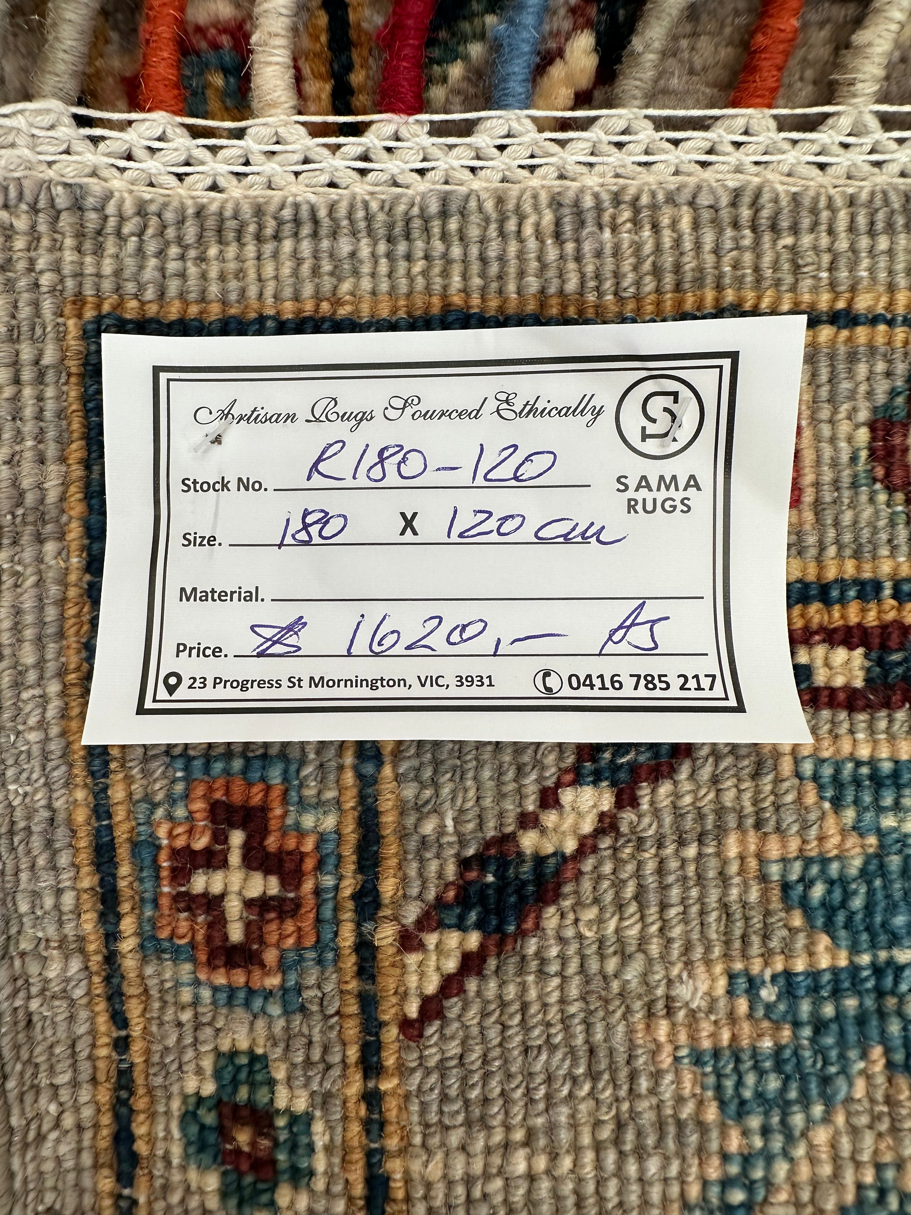 Chobi Afghan Handmade — 1.80 x 1.20