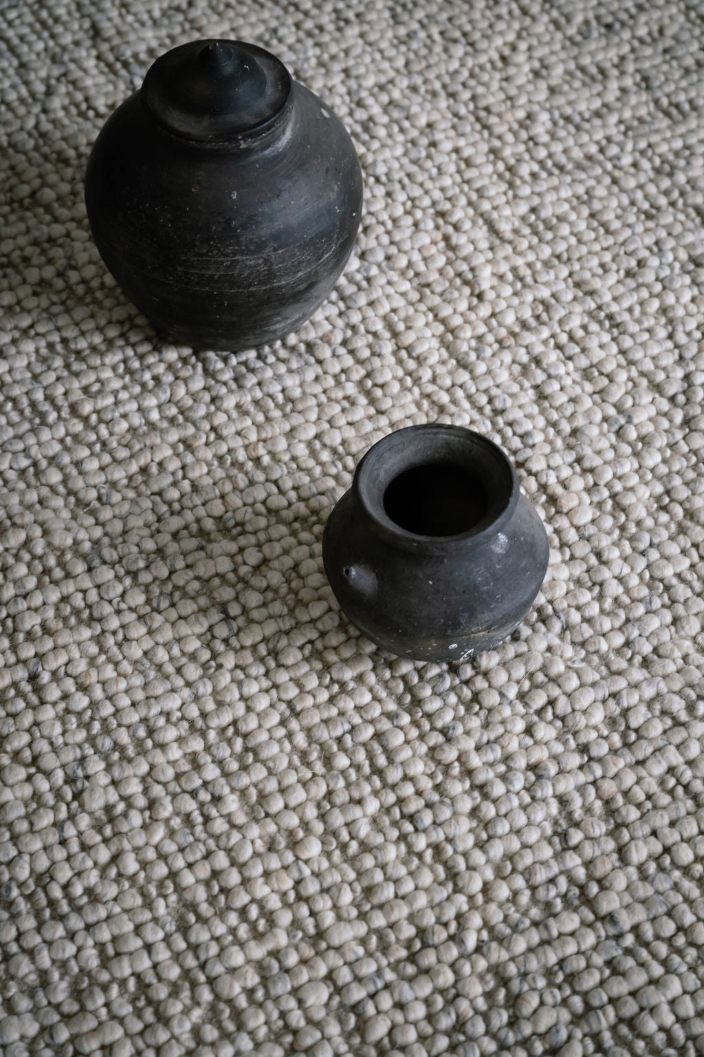 Grey Light Grey Boucle