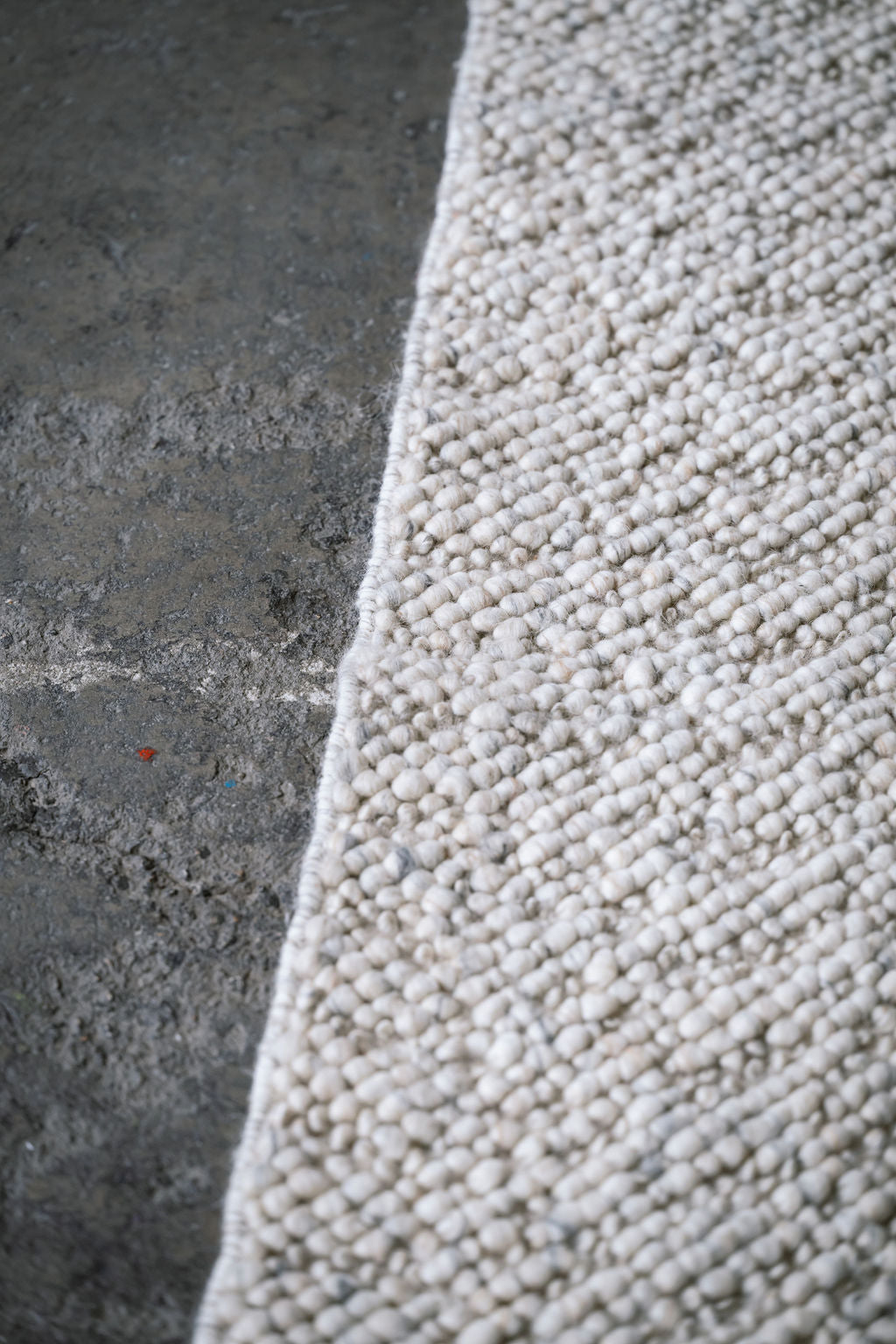Grey Light Grey Boucle