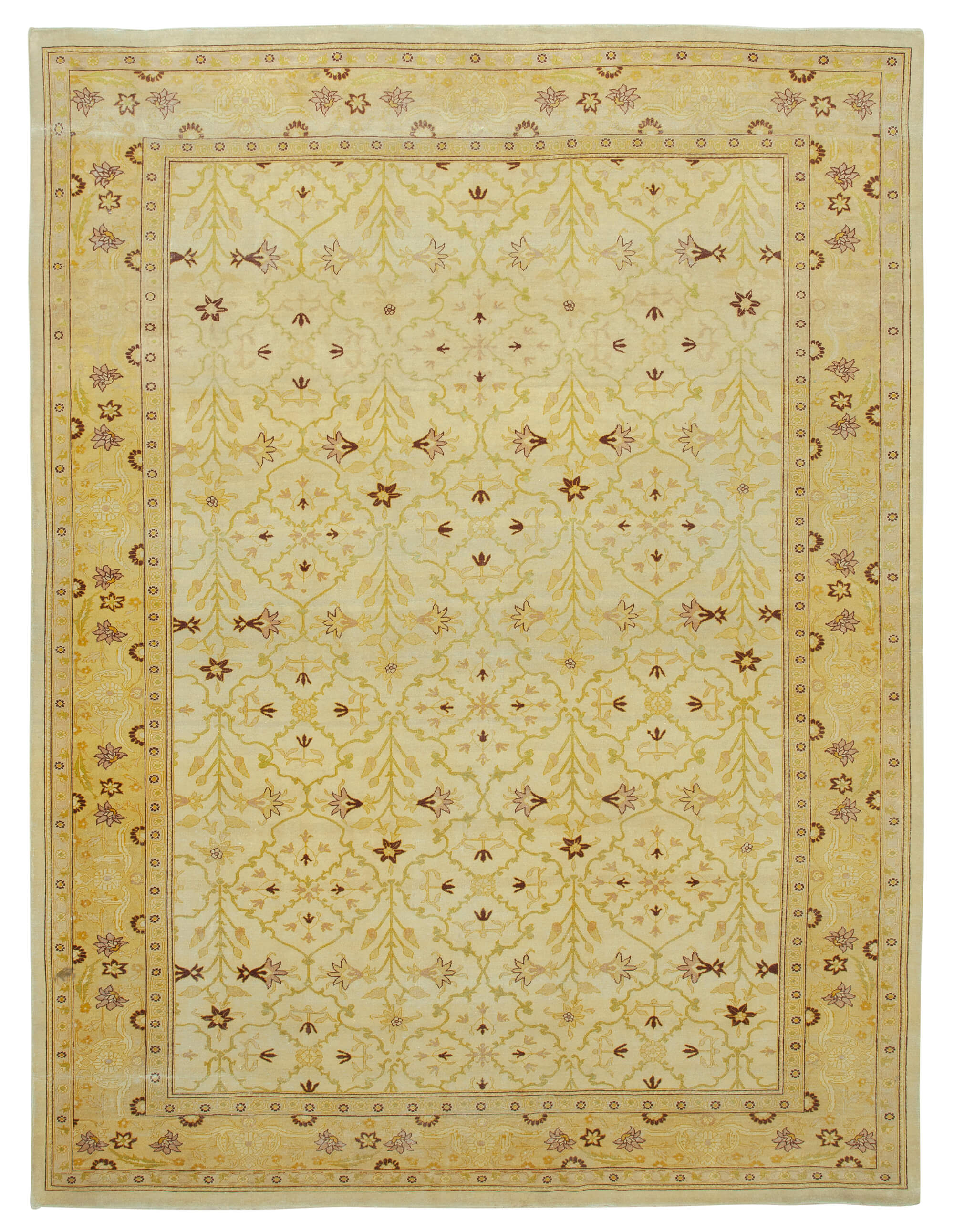 Bisque Oushak — 3.03 x 4.07