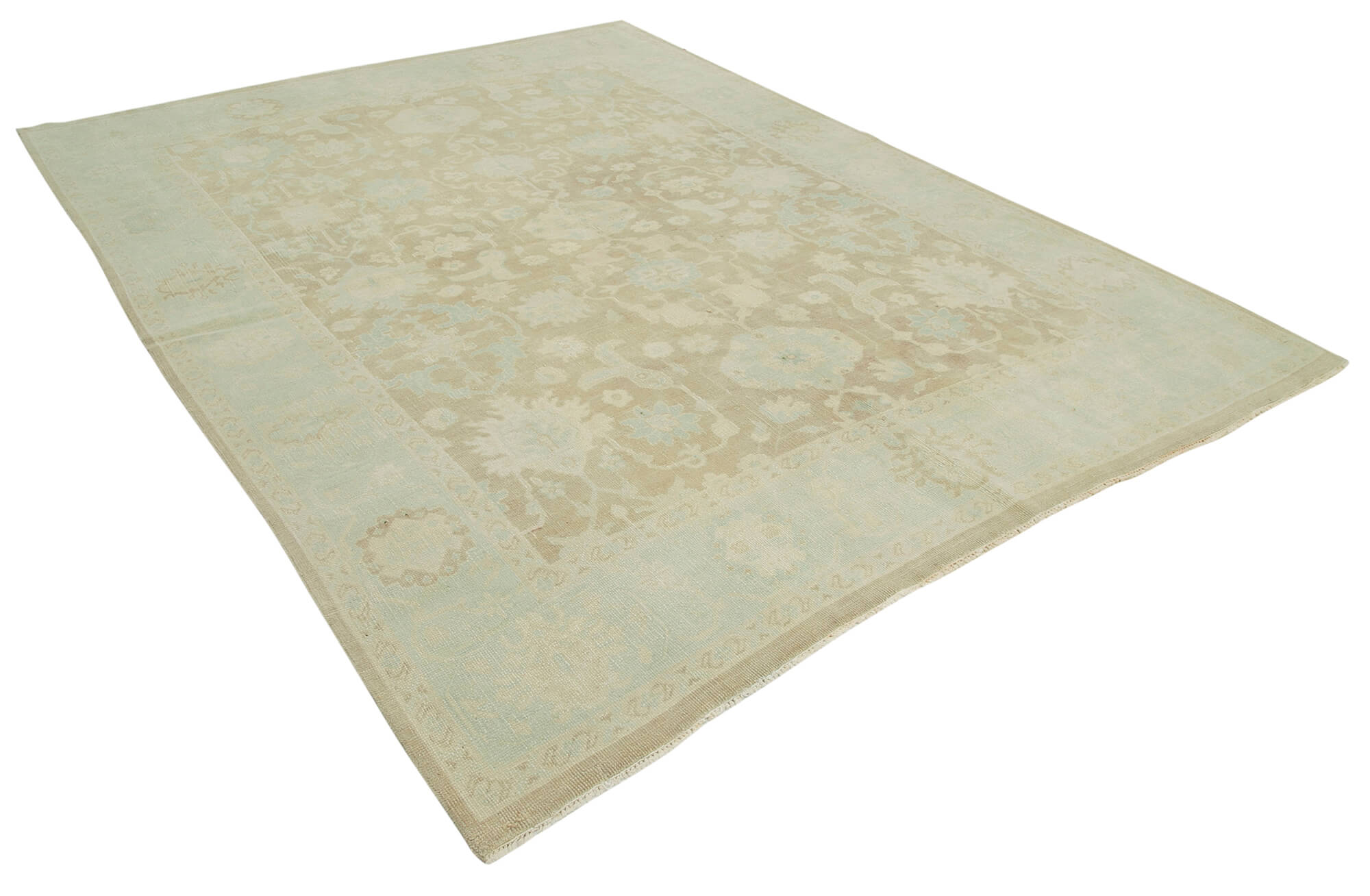 Parchment Oushak — 2.42 x 3.15