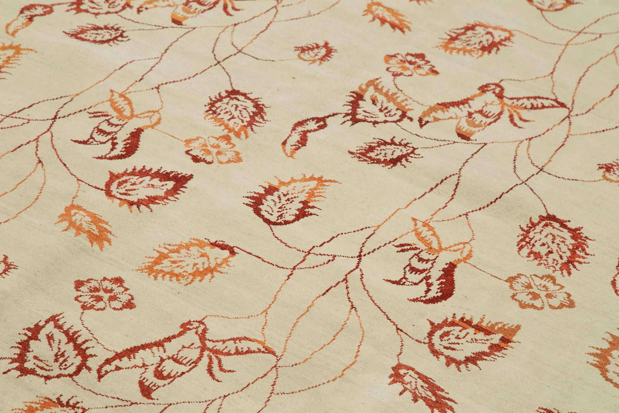 Ivory Oushak — 2.38 x 3.03
