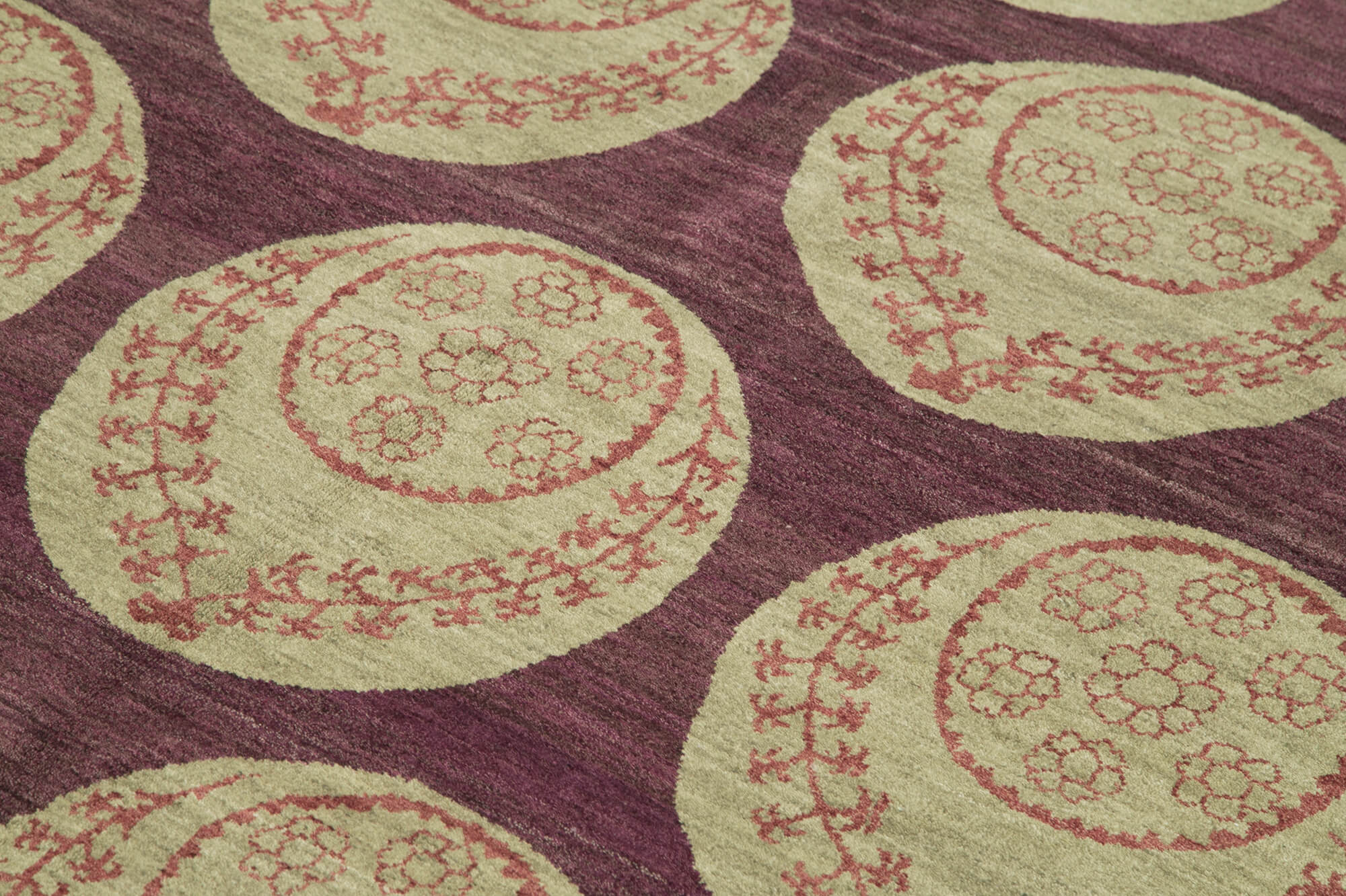 Aubergine Oushak — 1.80 x 2.46