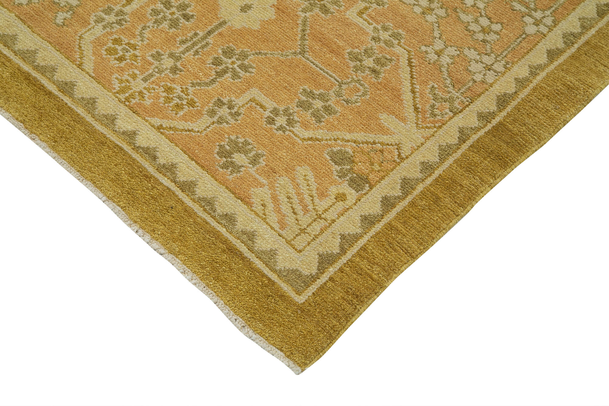 Alabaster Oushak — 2.78 x 3.67