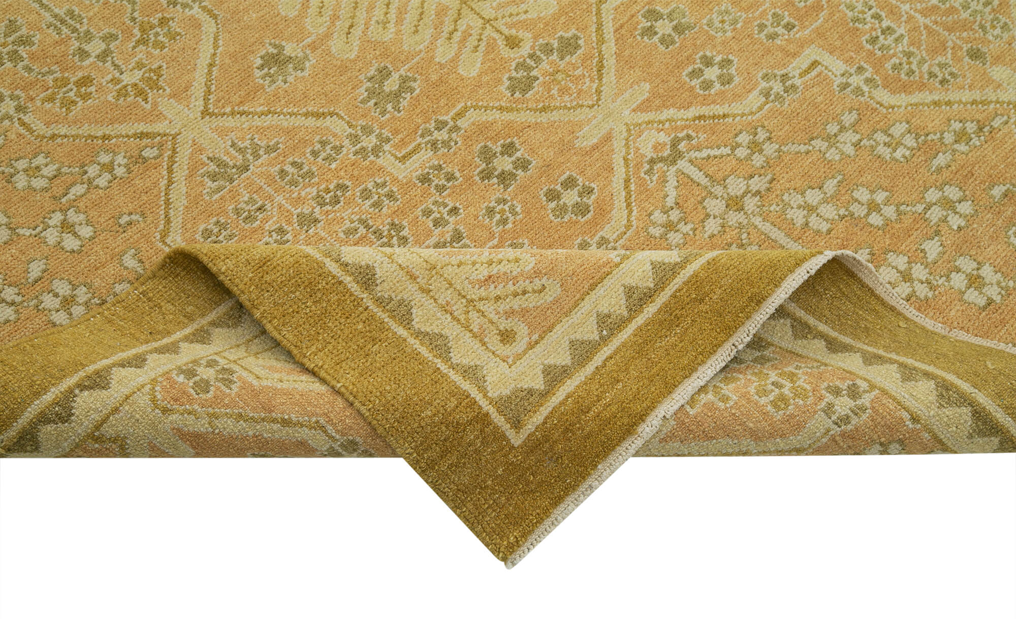 Alabaster Oushak — 2.78 x 3.67