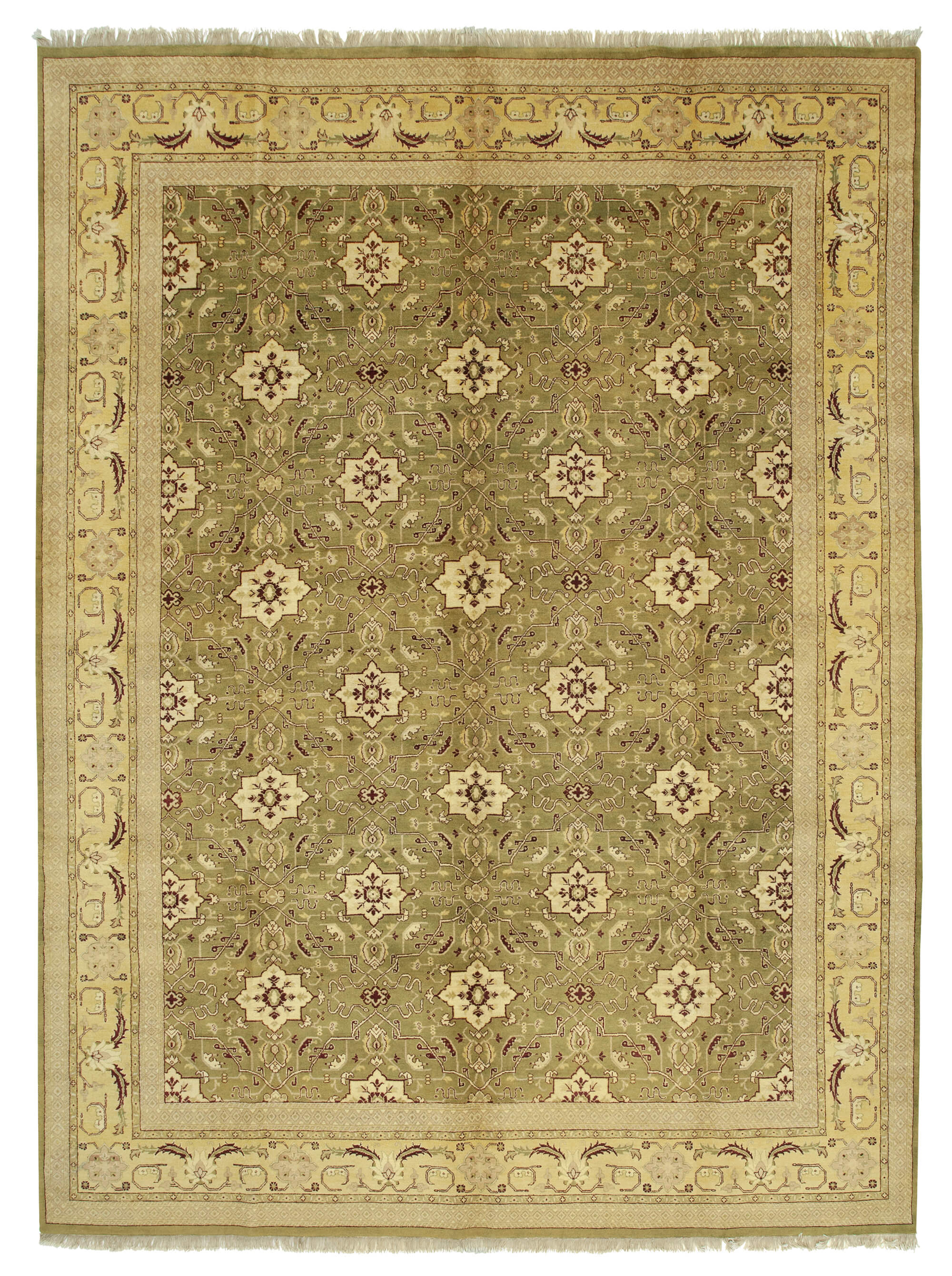 Celadon Oushak — 2.68 x 3.64