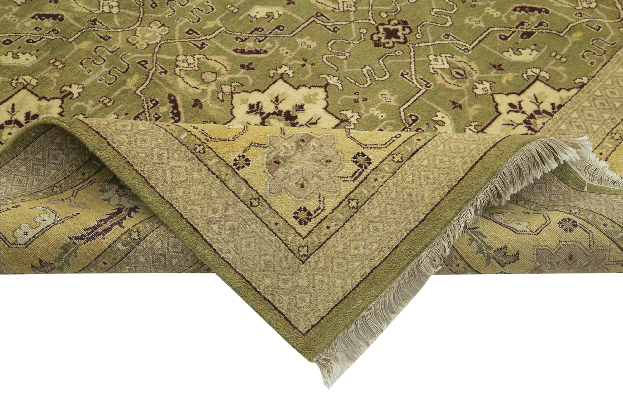 Celadon Oushak — 2.68 x 3.64