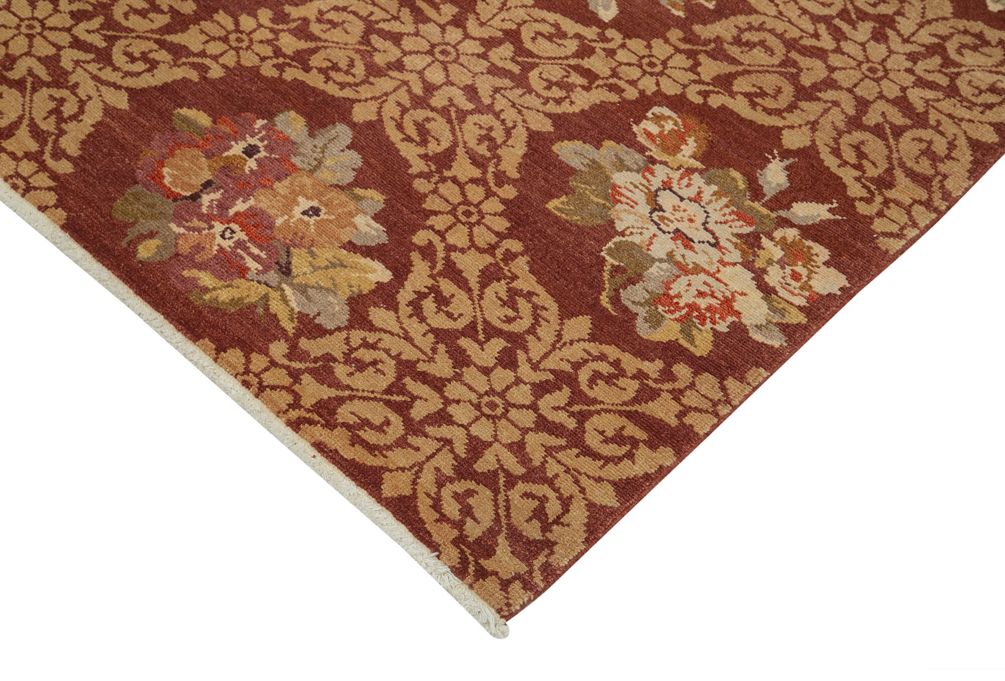 Burgundy Oushak — 2.36 x 3.20