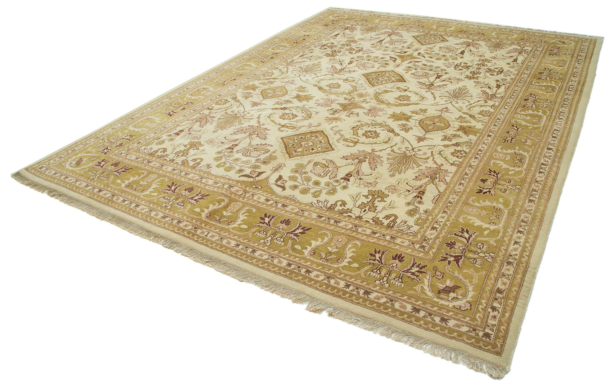 Parchment Oushak — 2.67 x 3.62