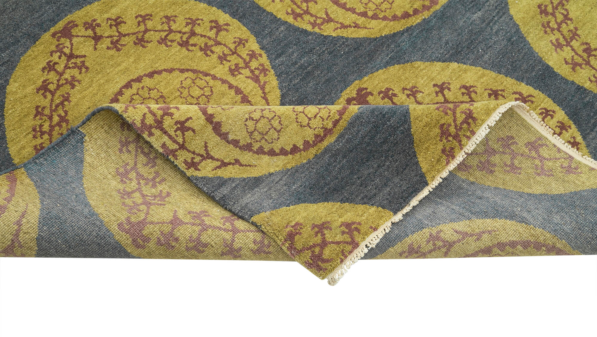 Cerulean Oushak — 2.75 x 3.66