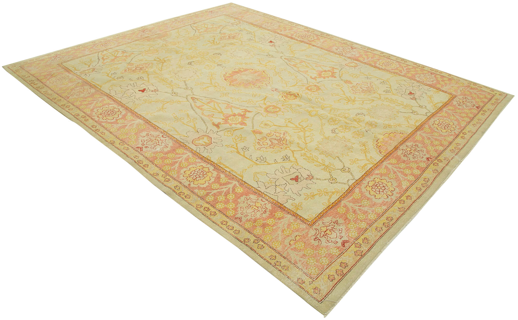 Ivory Oushak — 2.40 x 3.06