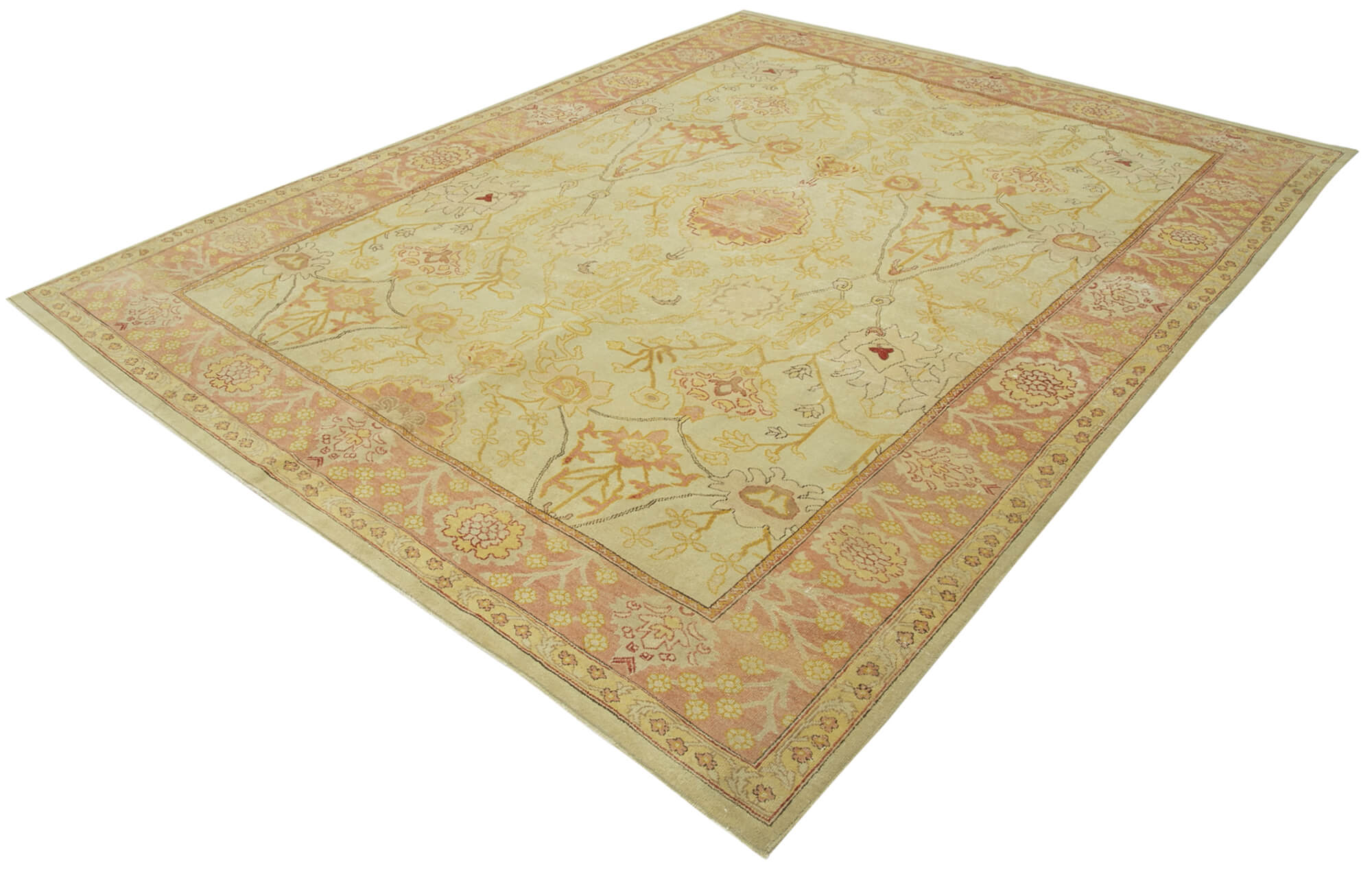 Ivory Oushak — 2.40 x 3.06
