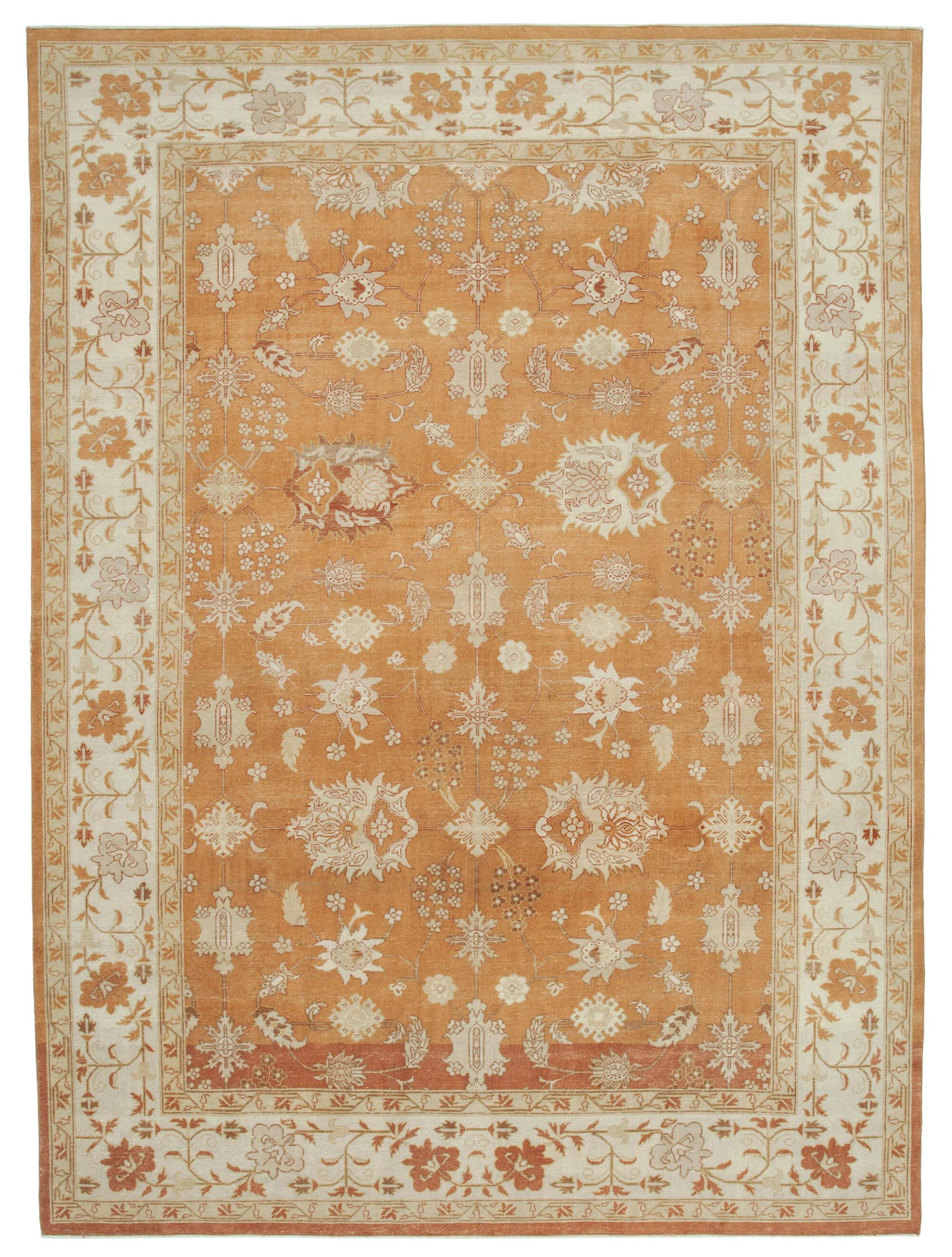 Alabaster Oushak — 2.68 x 3.68