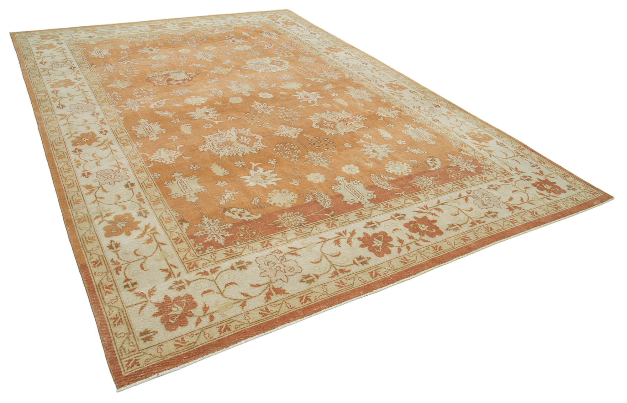 Alabaster Oushak — 2.68 x 3.68