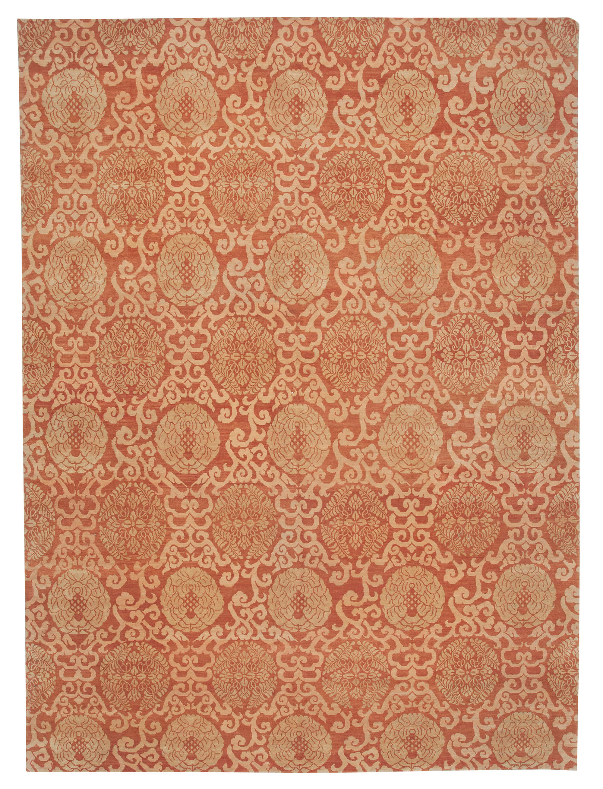 Vermillion Oushak — 3.16 x 4.26