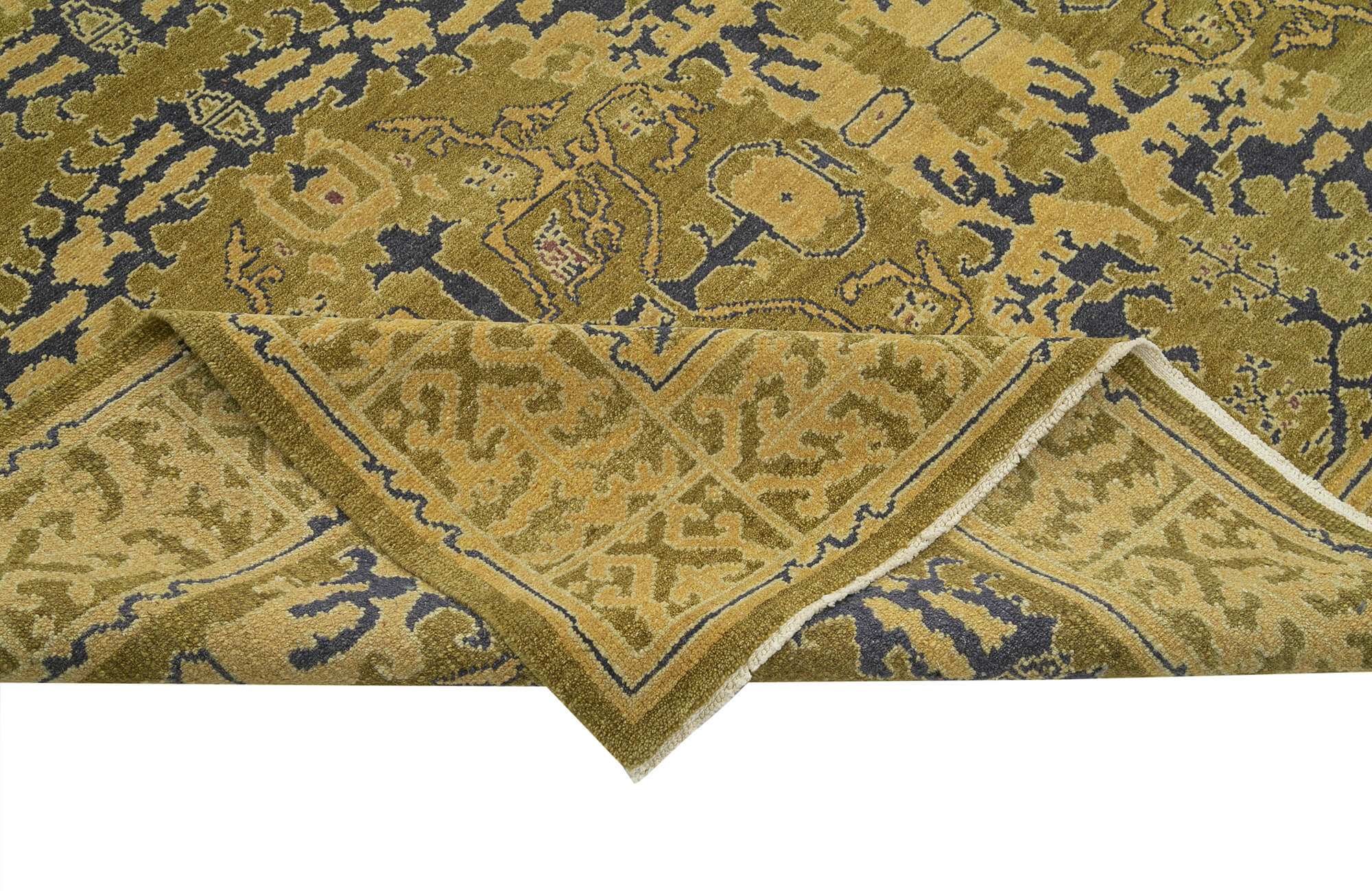 Verdigris Oushak — 2.97 x 4.29