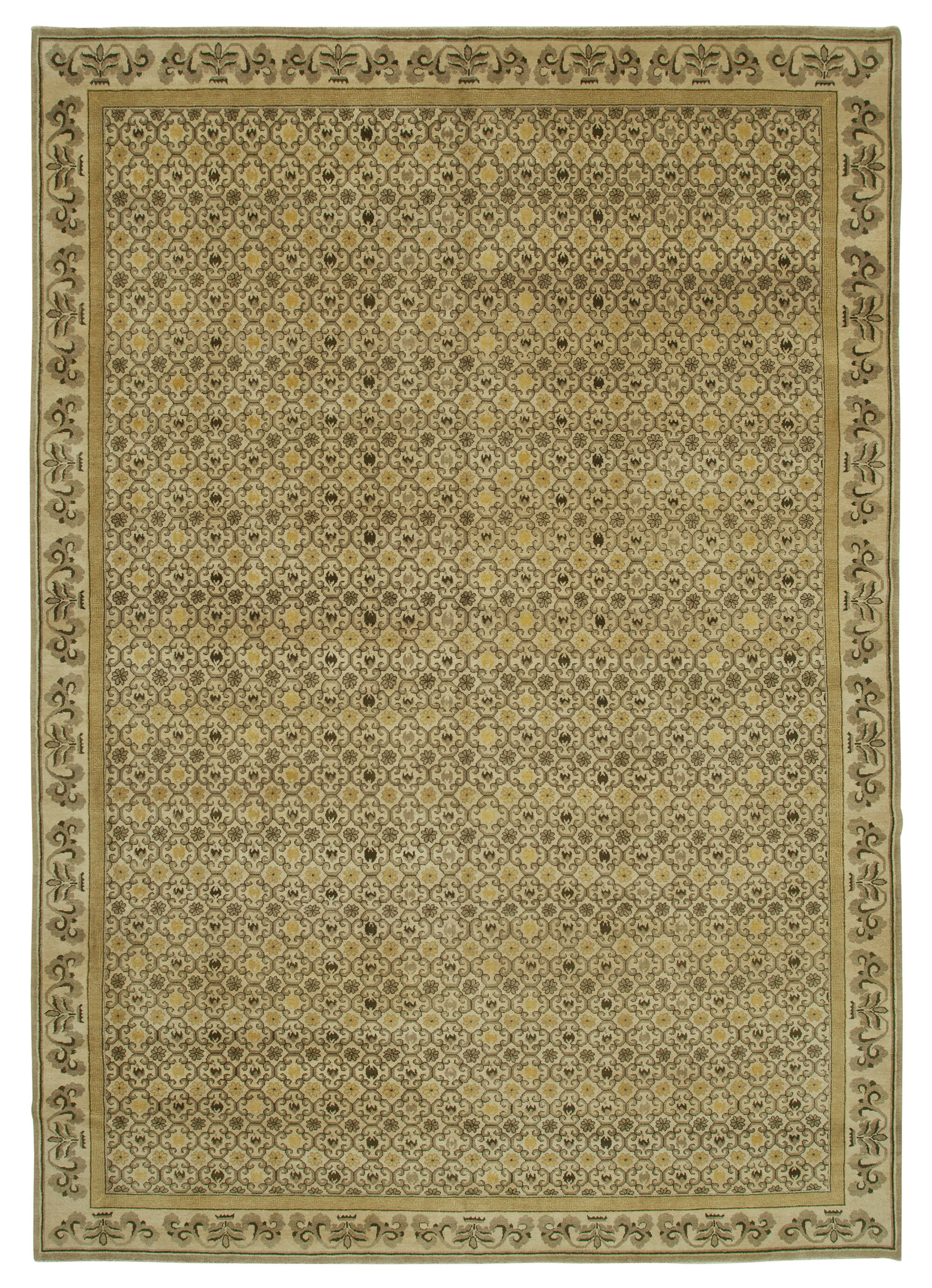 Wheat Oushak — 3.02 x 4.32