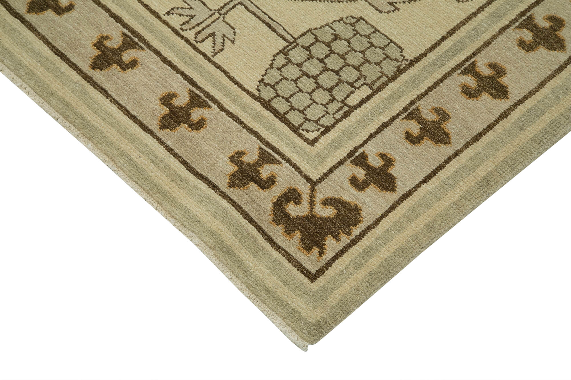 Ivory Oushak — 2.82 x 3.63