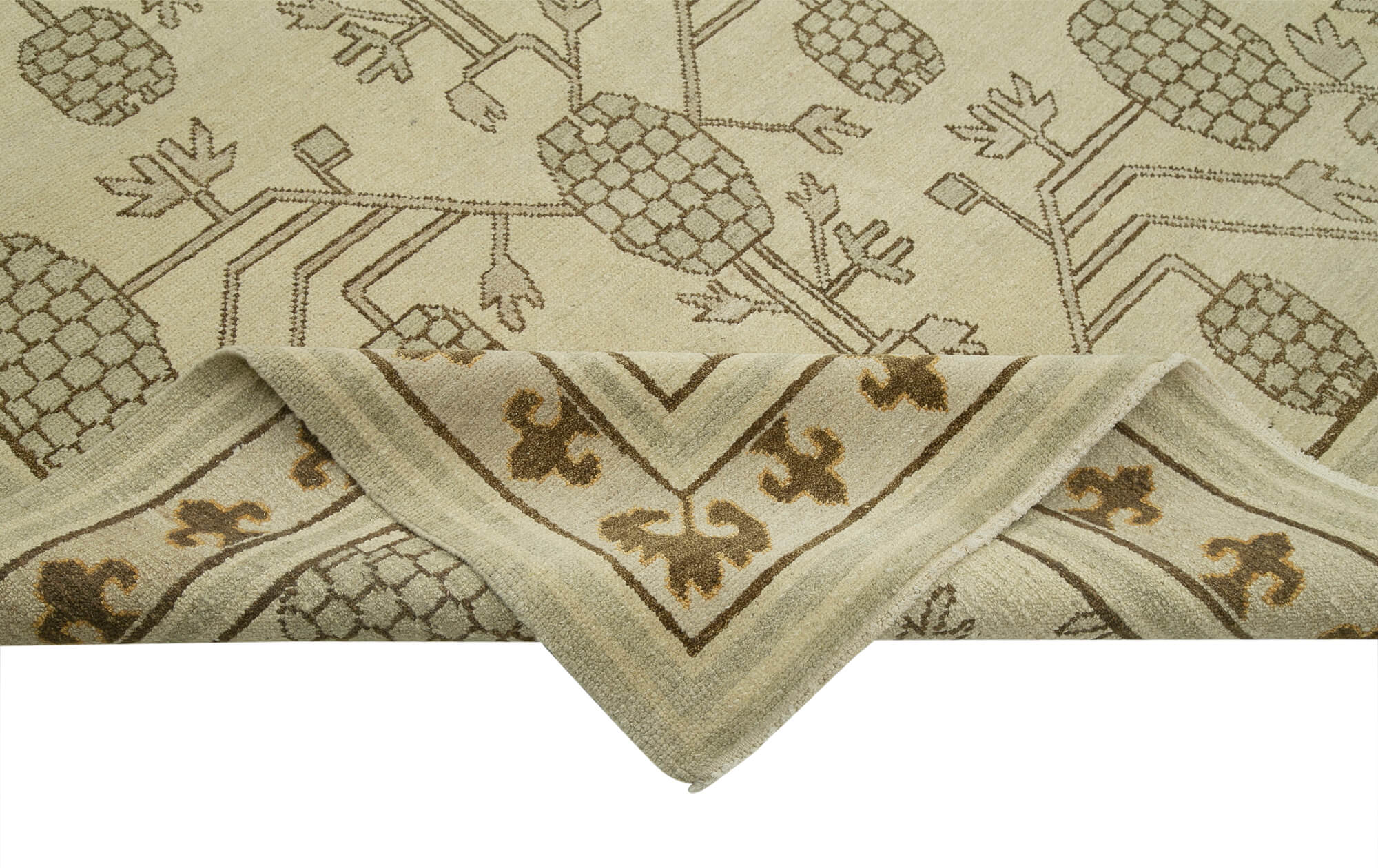 Ivory Oushak — 2.82 x 3.63