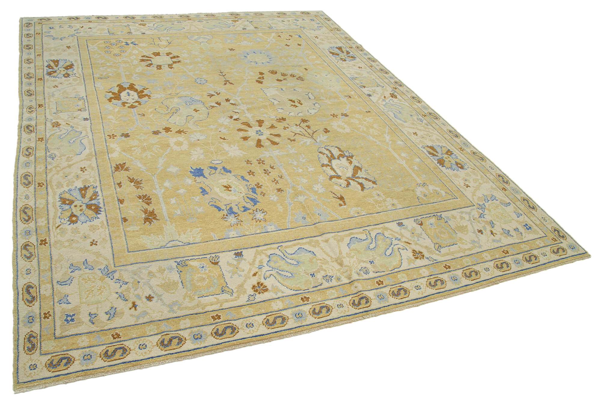 Parchment Oushak — 2.40 x 3.02