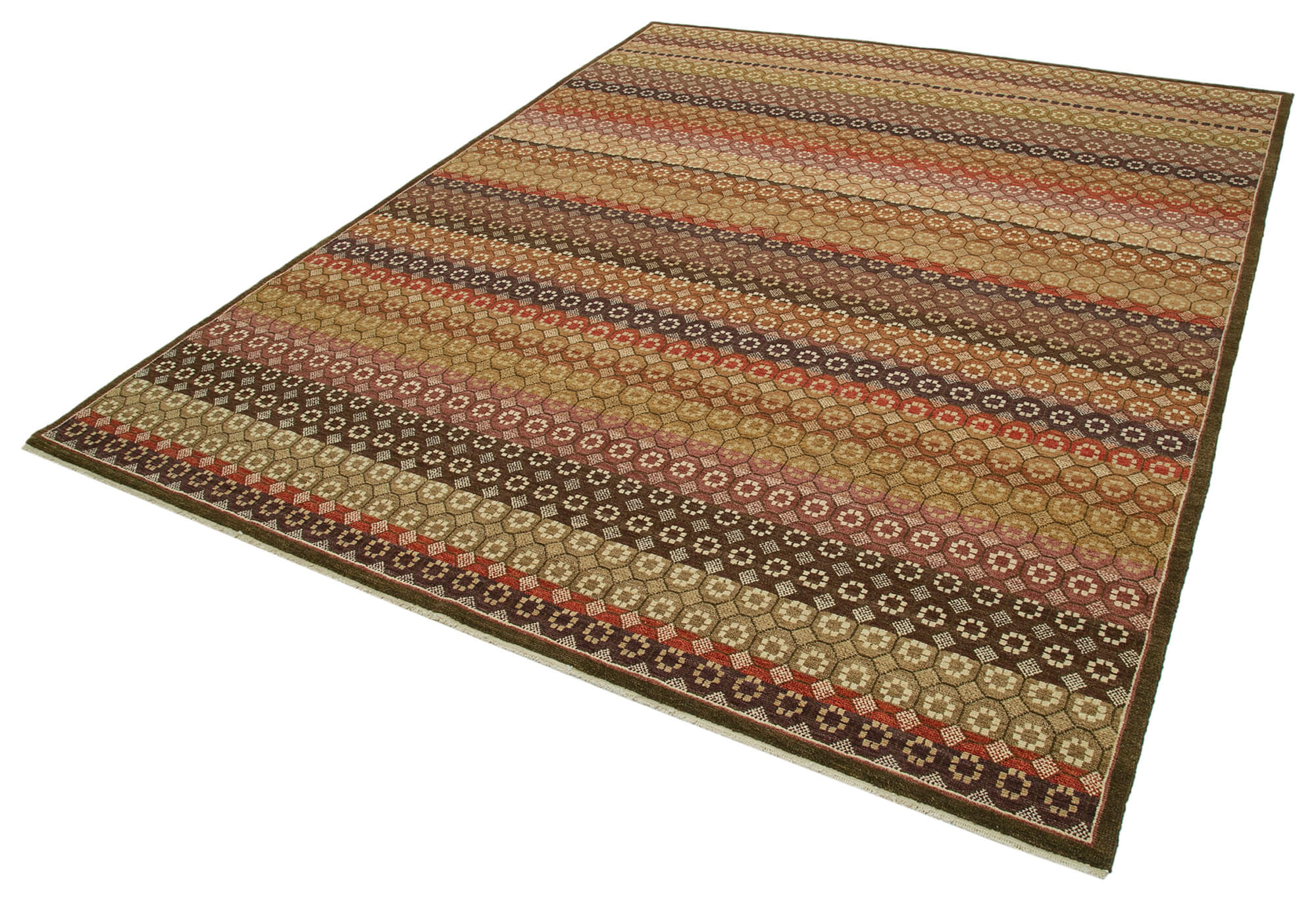 Teak Oushak — 2.44 x 3.02