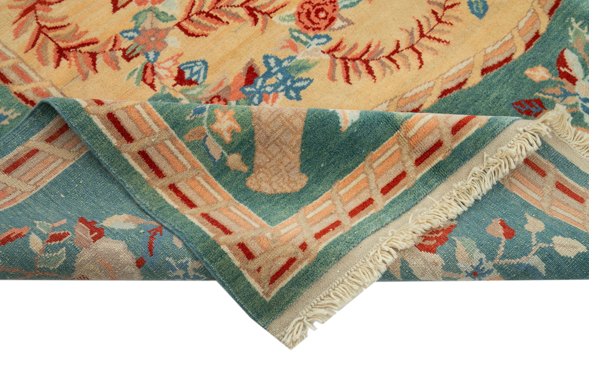 Turquoise Oushak — 2.10 x 2.00