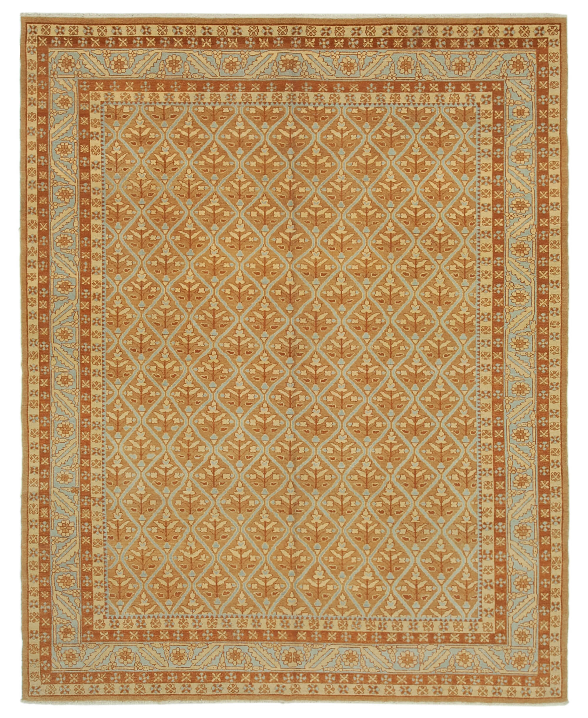 Burnt Sienna Oushak — 2.32 x 2.87