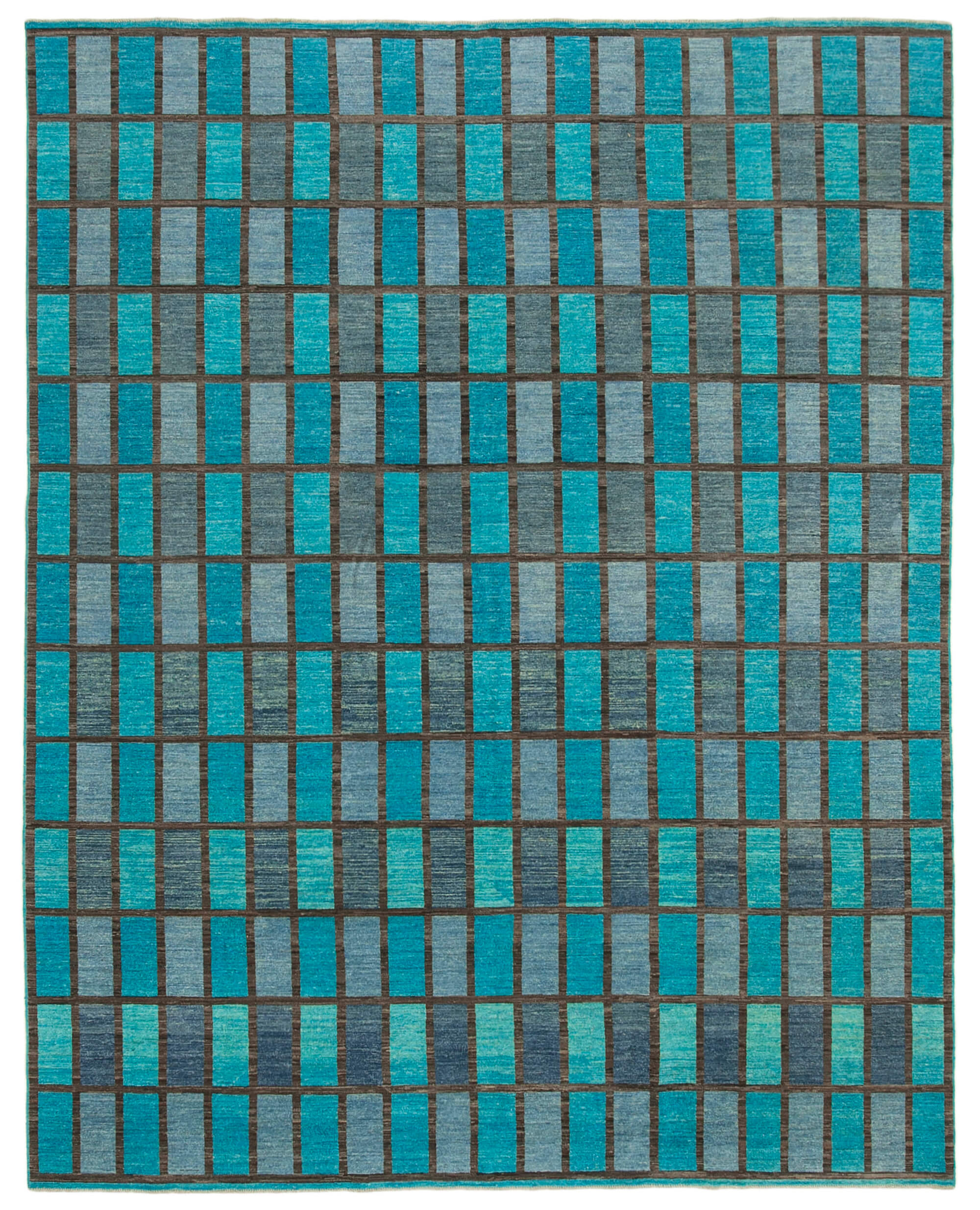 Turquoise Oushak — 2.73 x 3.50