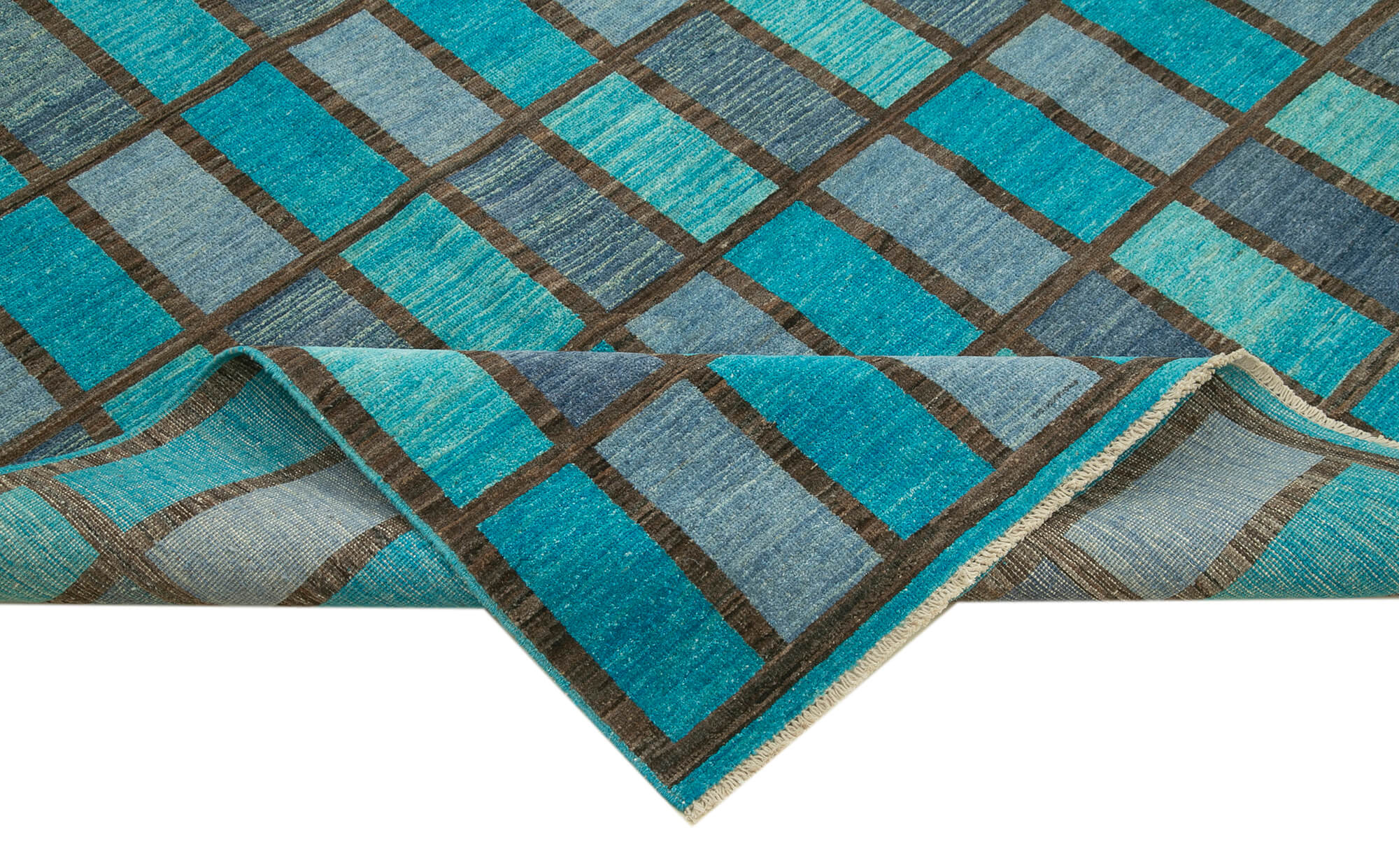 Turquoise Oushak — 2.73 x 3.50