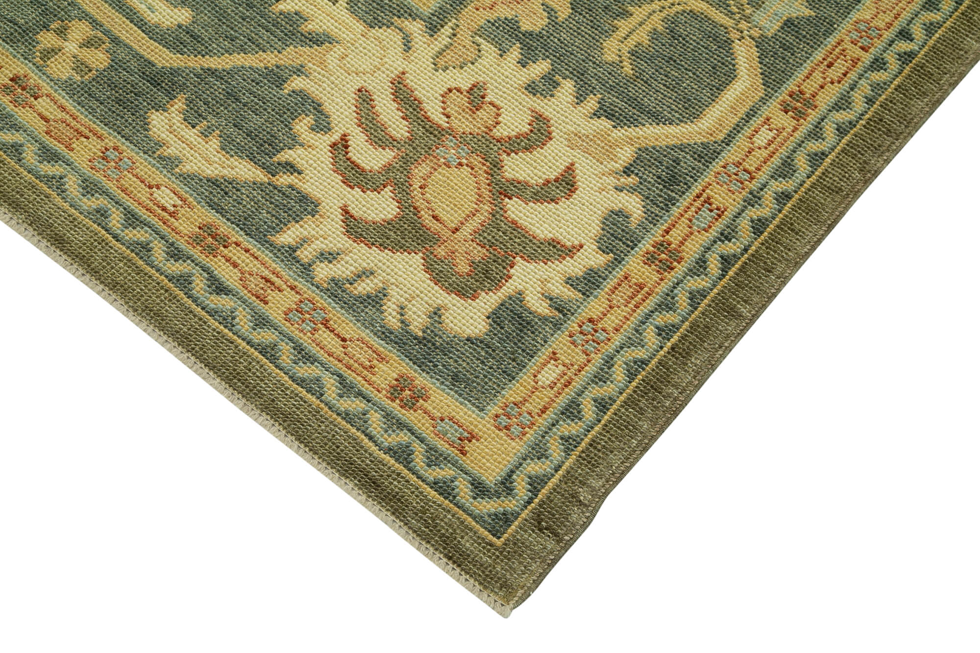 Celadon Oushak — 3.33 x 3.96