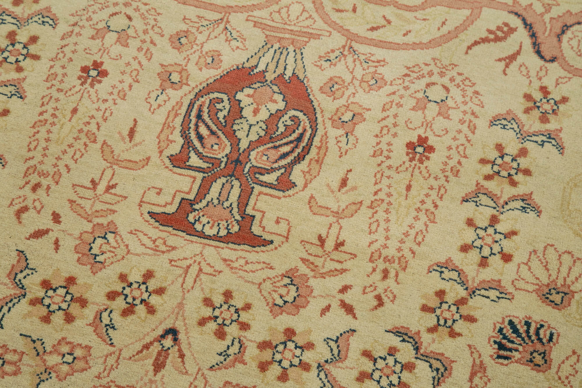 Alabaster Oushak — 3.12 x 4.21