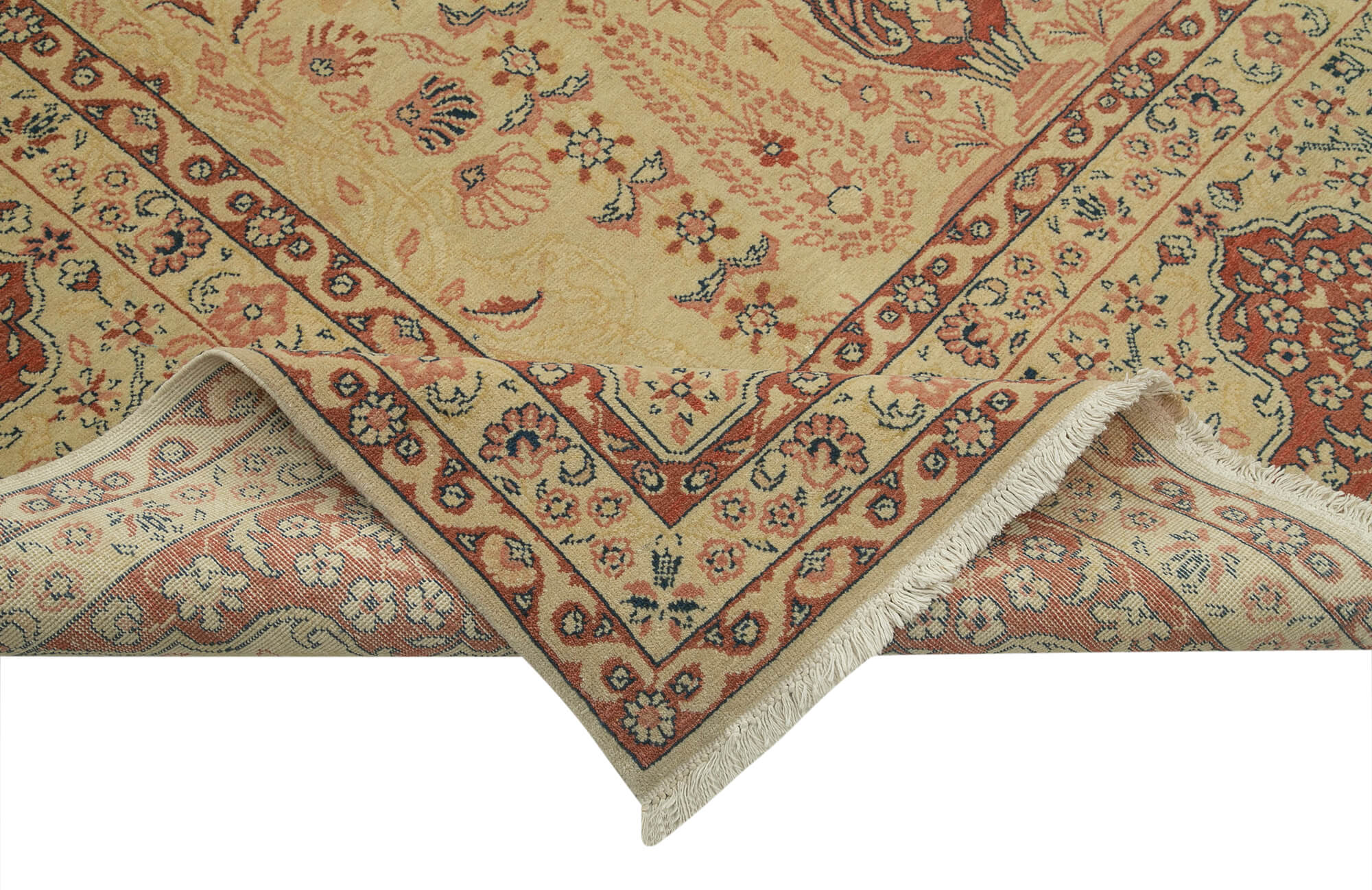 Alabaster Oushak — 3.12 x 4.21
