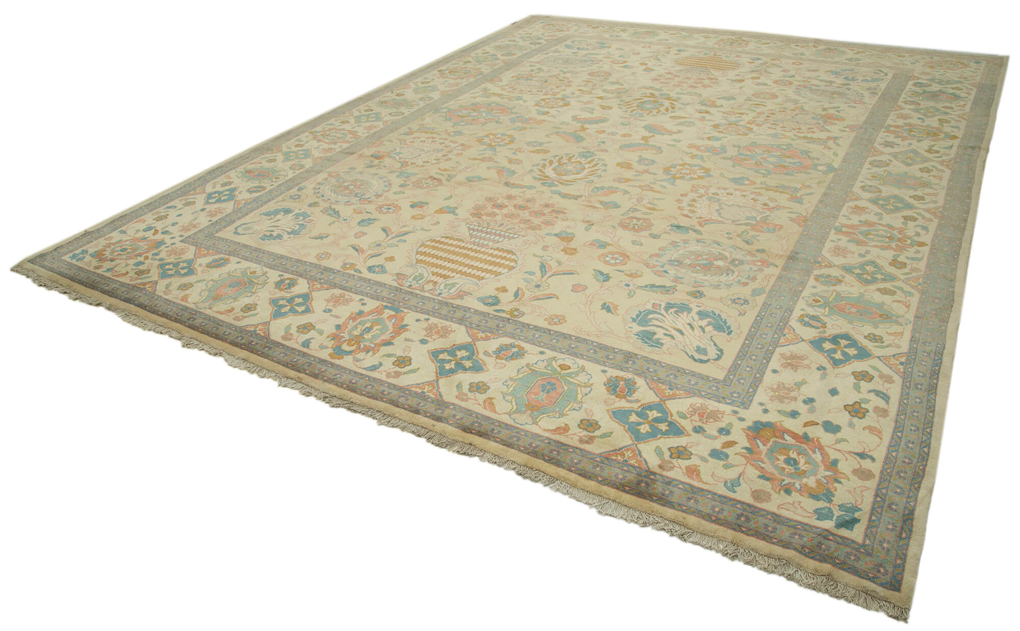 Bisque Oushak — 3.25 x 4.19