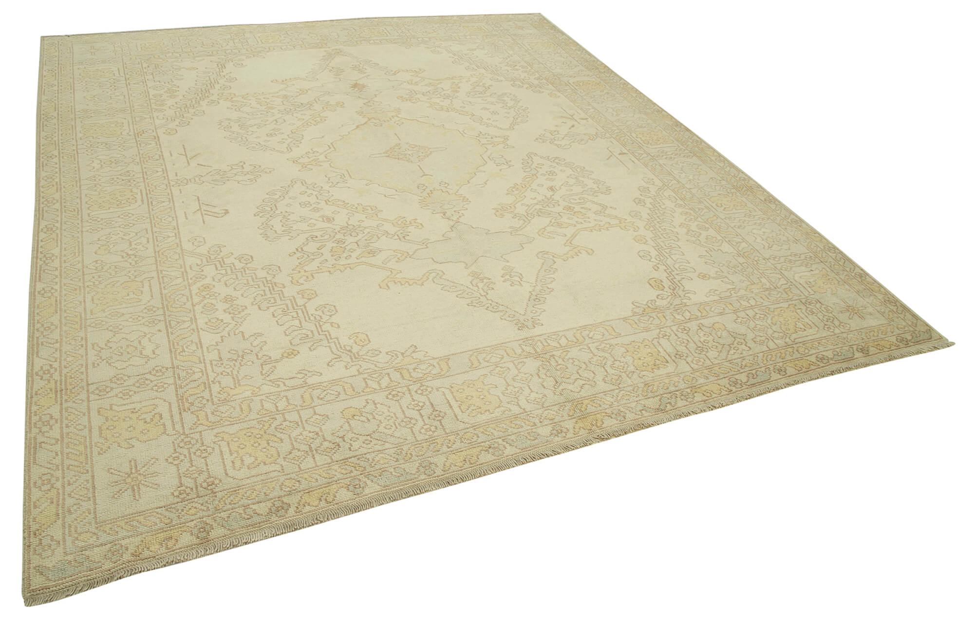 Parchment Oushak — 2.52 x 2.87